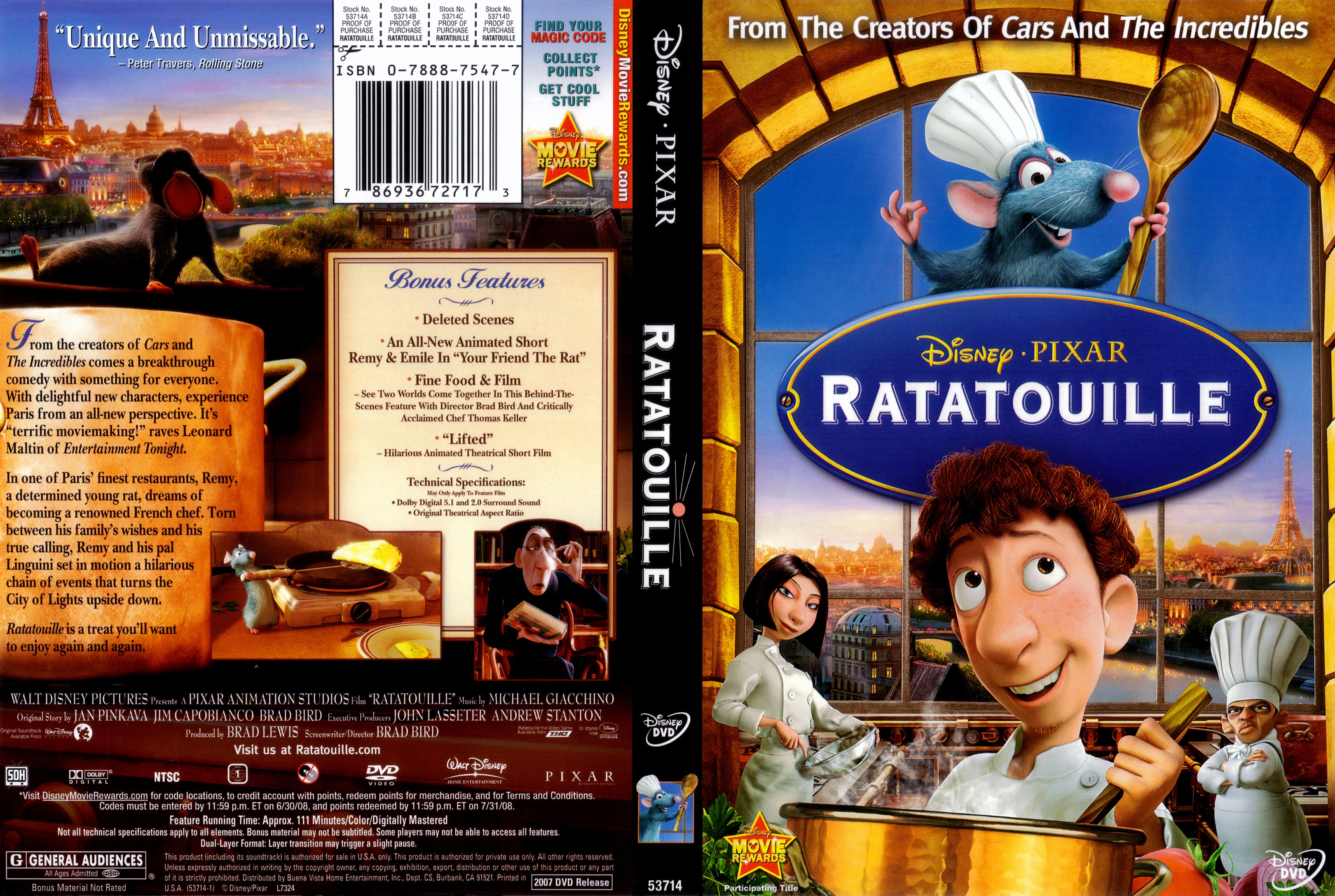 Рататуй на английском языке. Дисней диск Рататуй. Ratatouille DVD 2007. Обложка Рататуй 2007. Постер к фильму Рататуй.