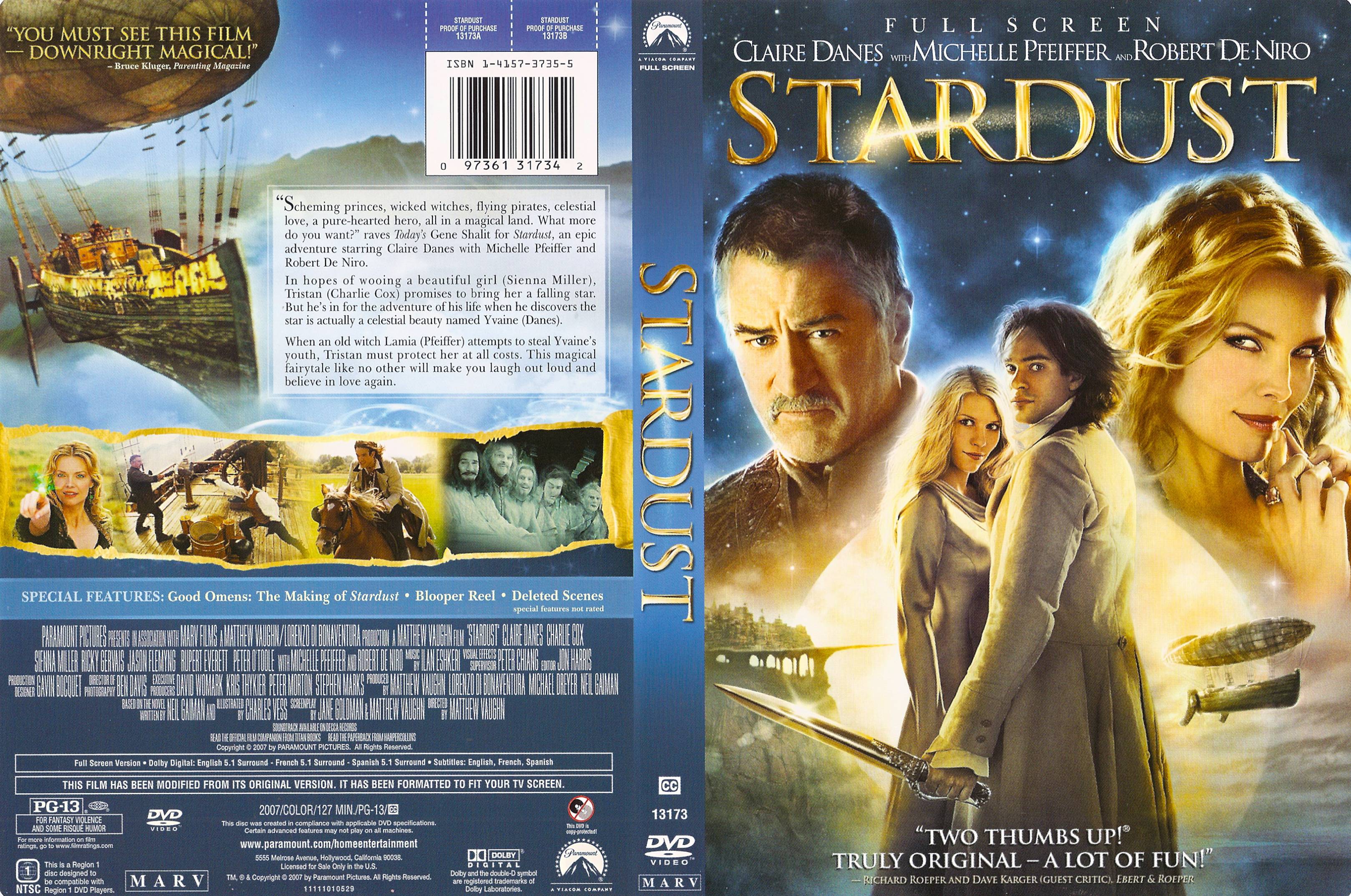 Stardust (2007) - front back 