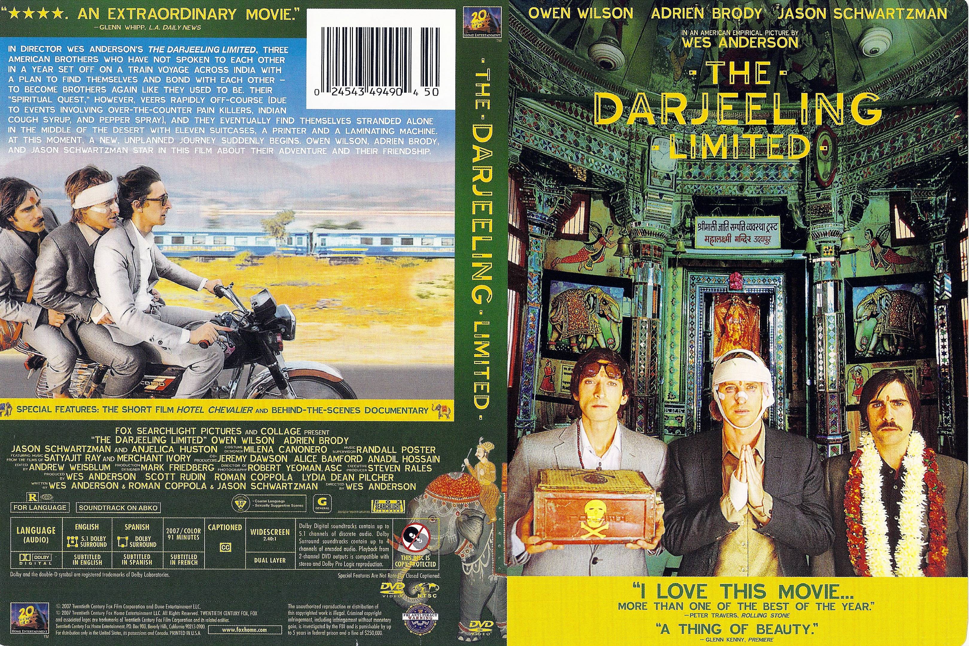 The Darjeeling Limited (2007) - Filmaffinity