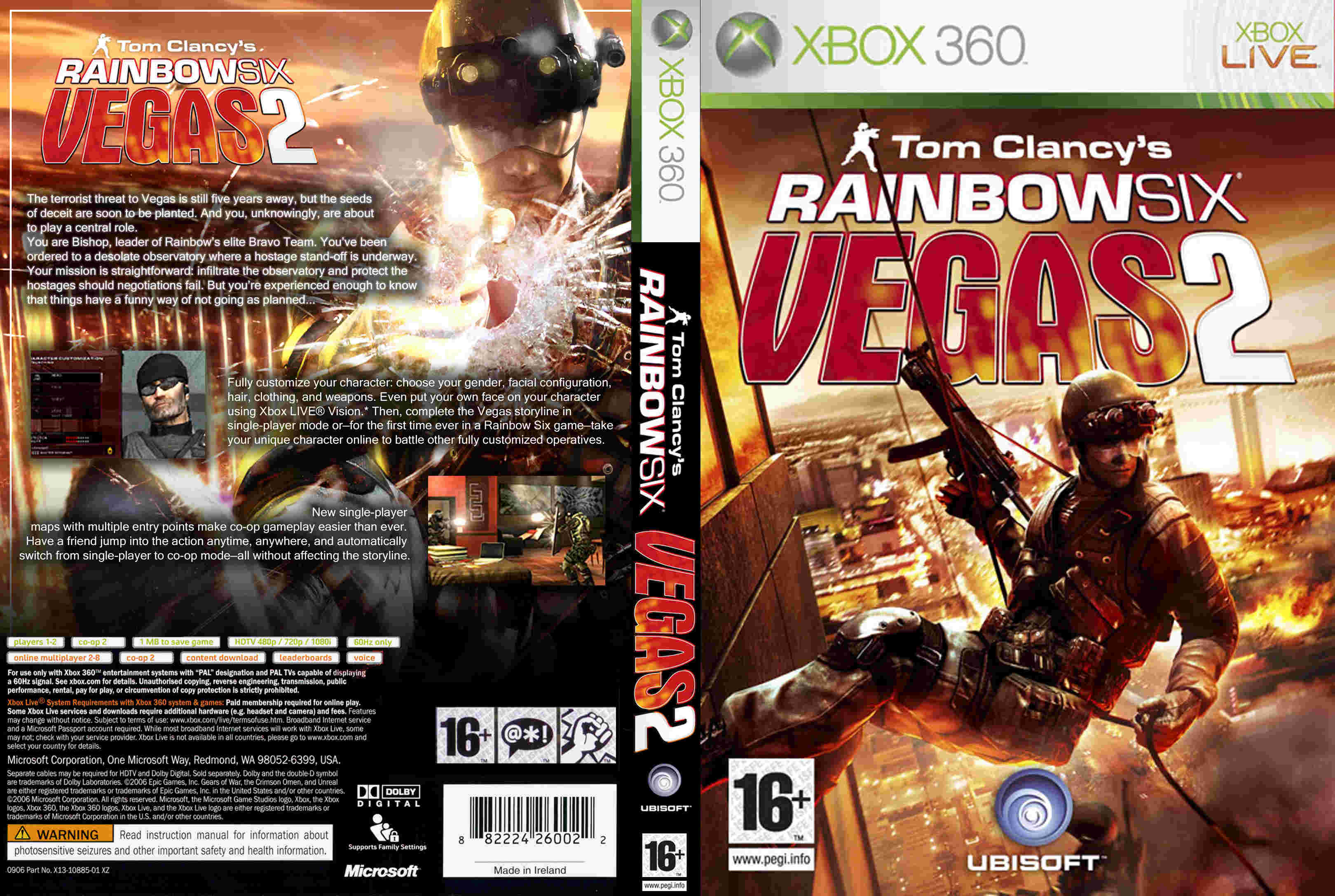 Игры 360 live. Rainbow Six обложка Xbox 360. Rainbow Six Xbox 360 диск. Rainbow Six Vegas диск. Игры Тома Клэнси Xbox 360.