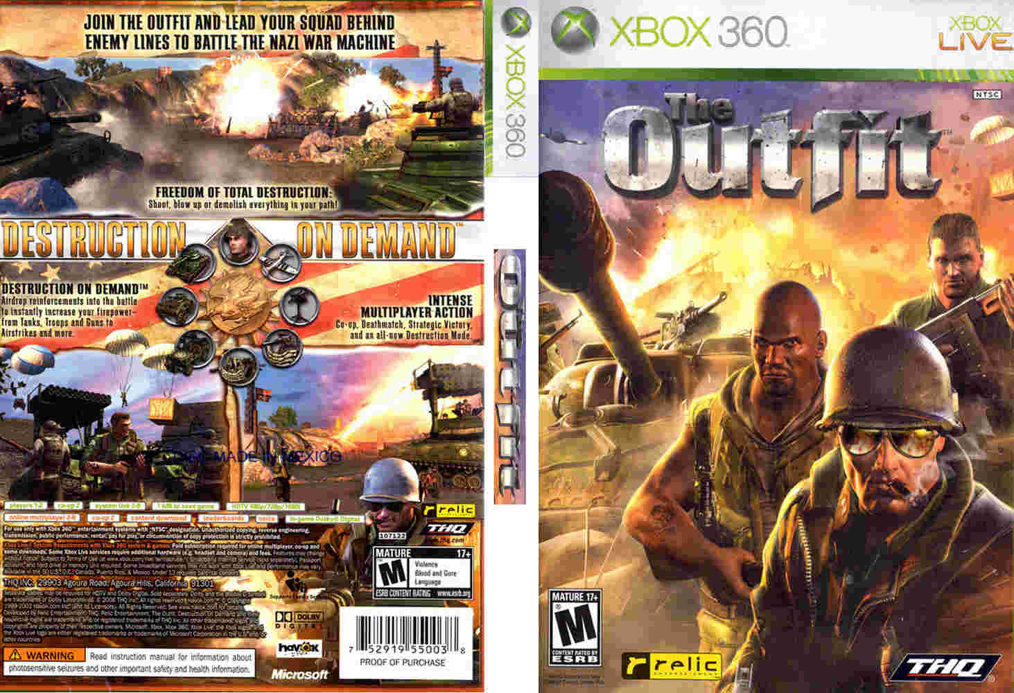 the outfit xbox 360