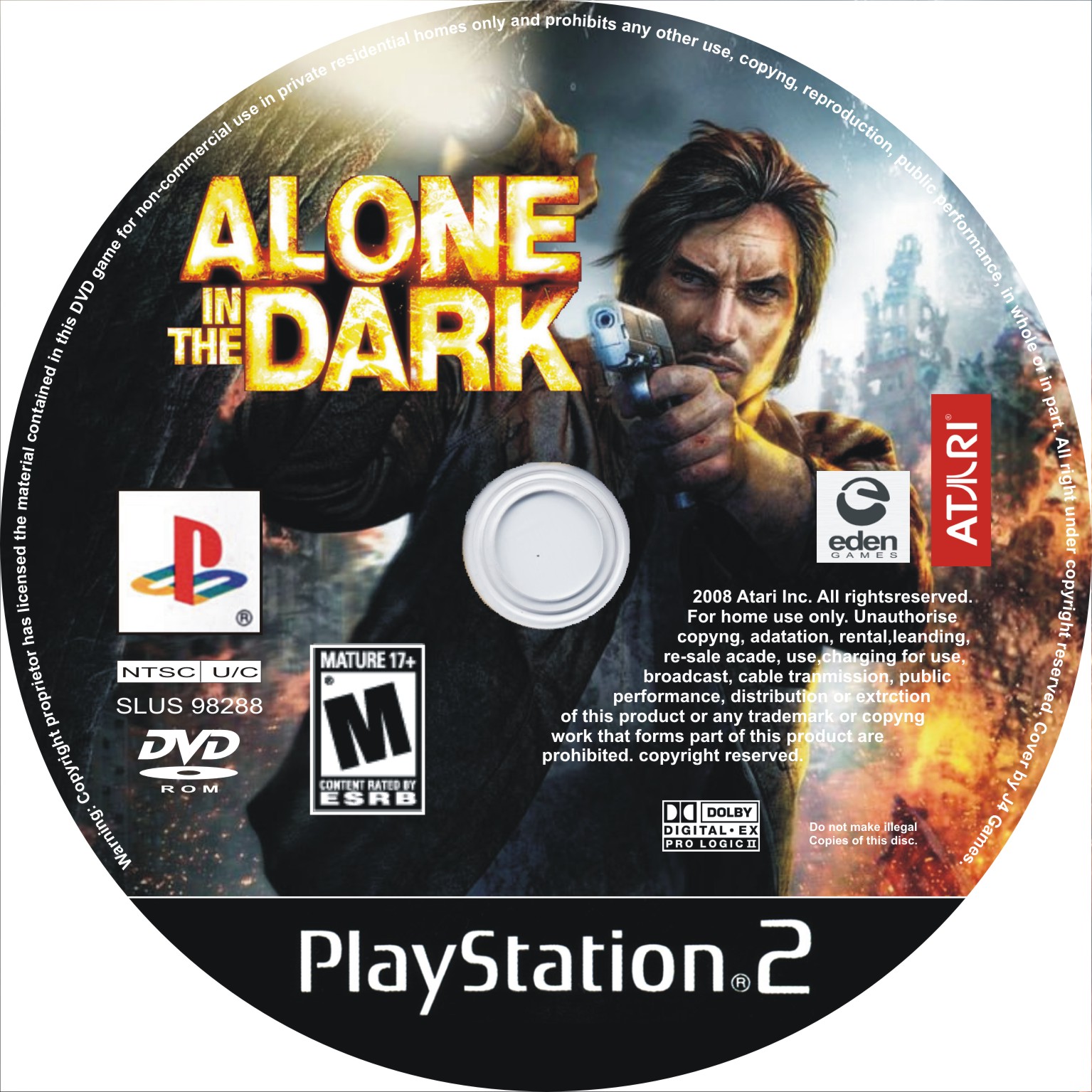 Alone In The Dark - PlayStation 2 