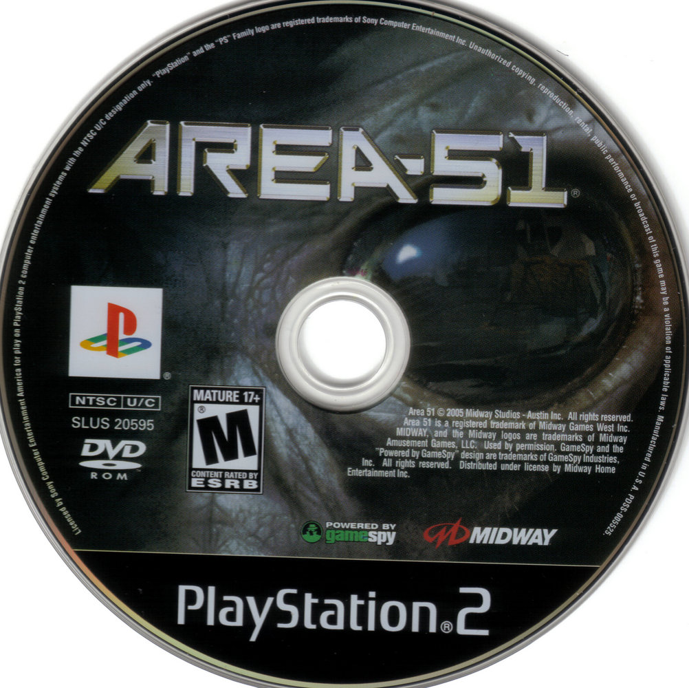 Area 51 -  - Every USA PlayStation Game Ever Made