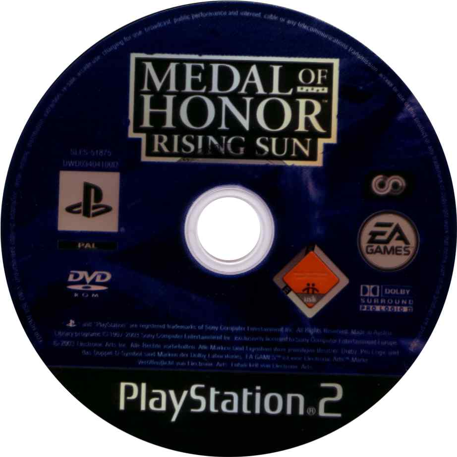 Medal rise. Medal of Honor Rising Sun ps2 диск. Диск Medal of Honor ПС 2. Medal of Honor ps1 обложка. Medal of Honor Rising Sun ps2 обложка.