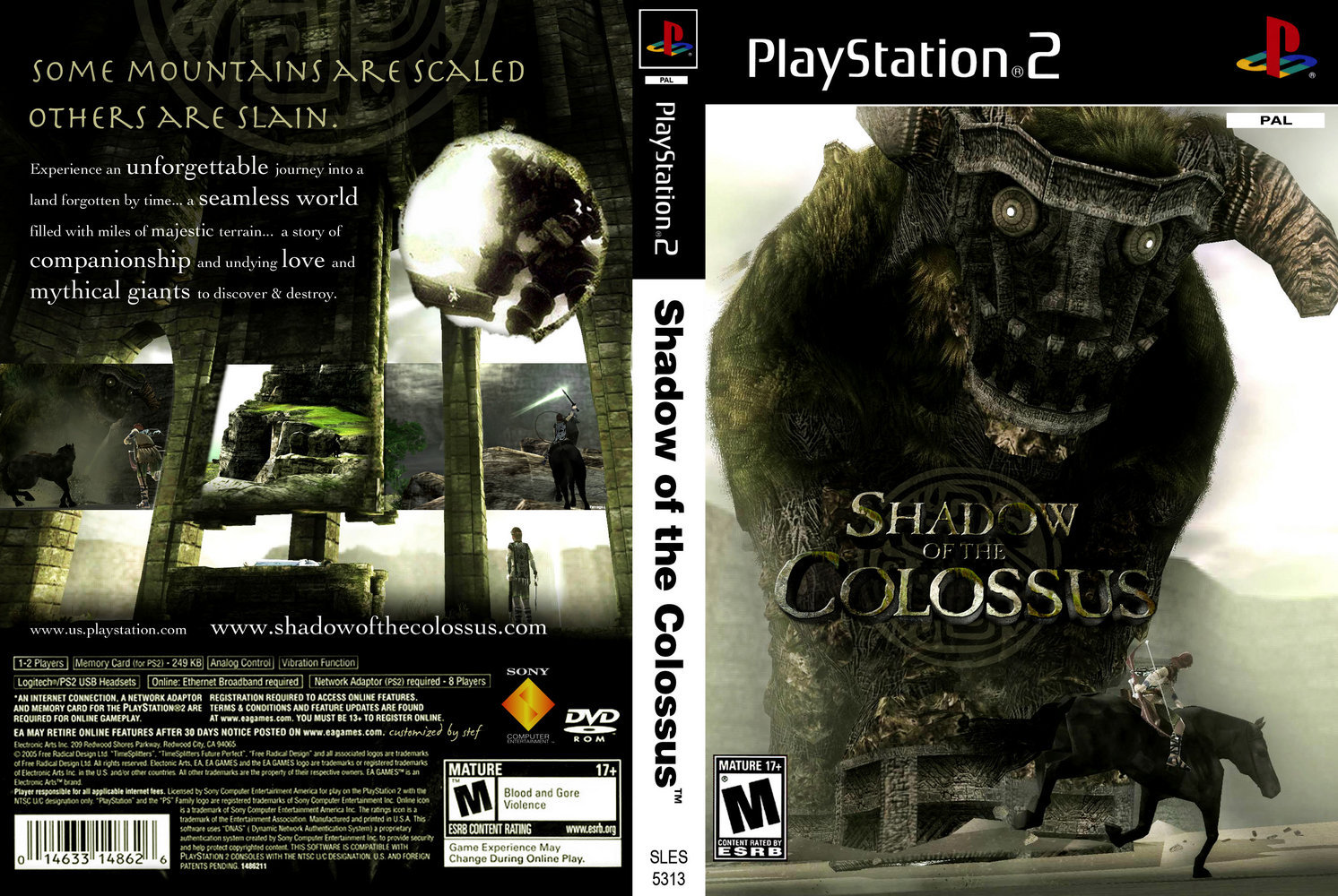 Covers Box Sk Shadow Of The Colossus High Quality Dvd