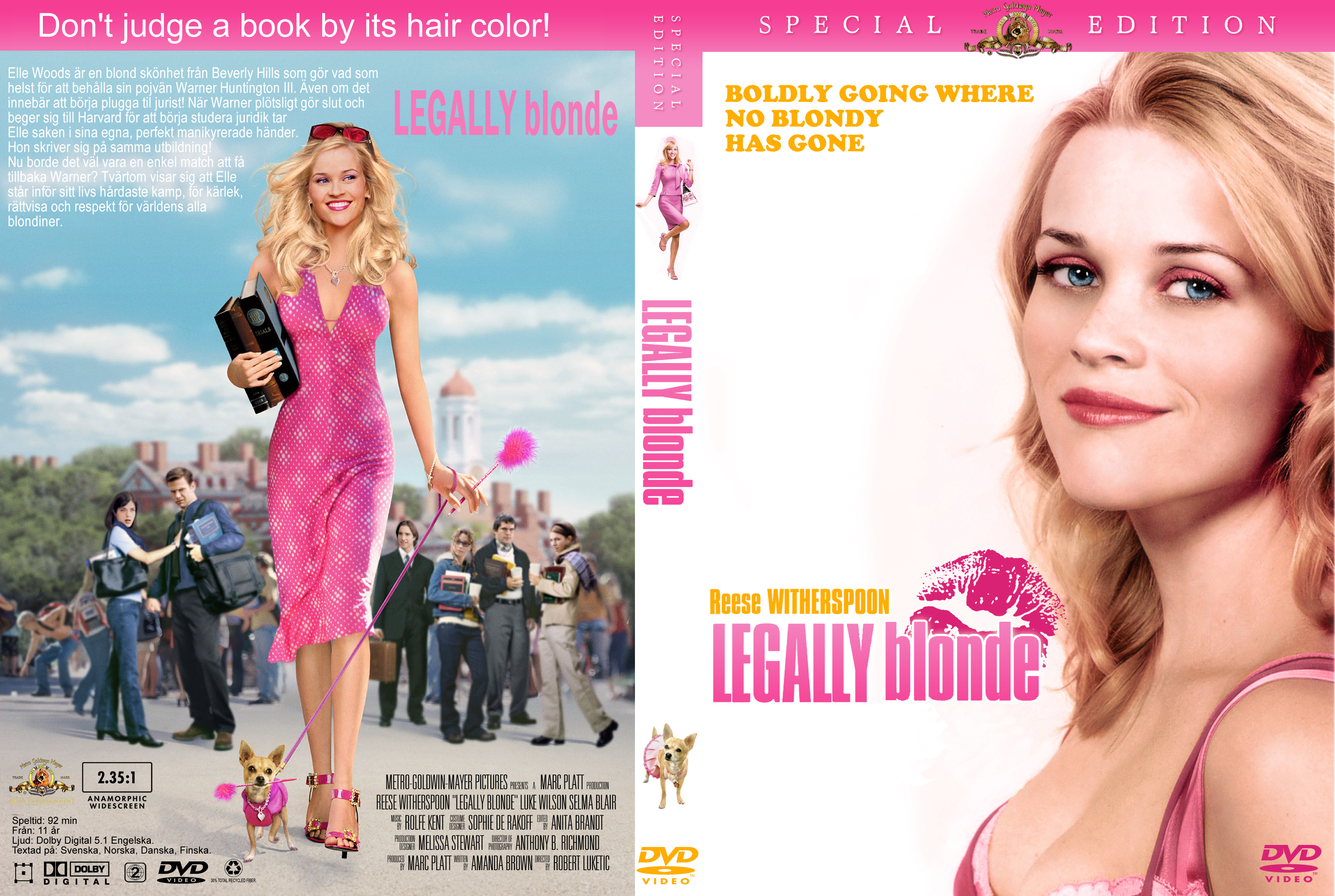 Legally Blonde (2001) - front back.