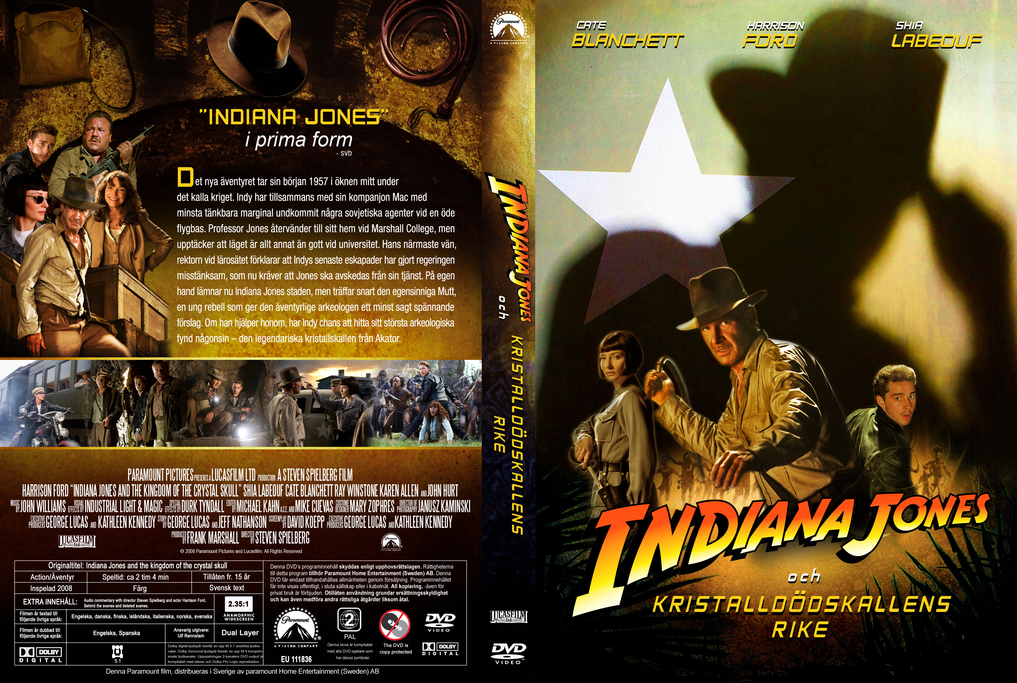 COVERS.BOX.SK ::: Indiana Jones And The Kingdom Of The Crystal Skull ...