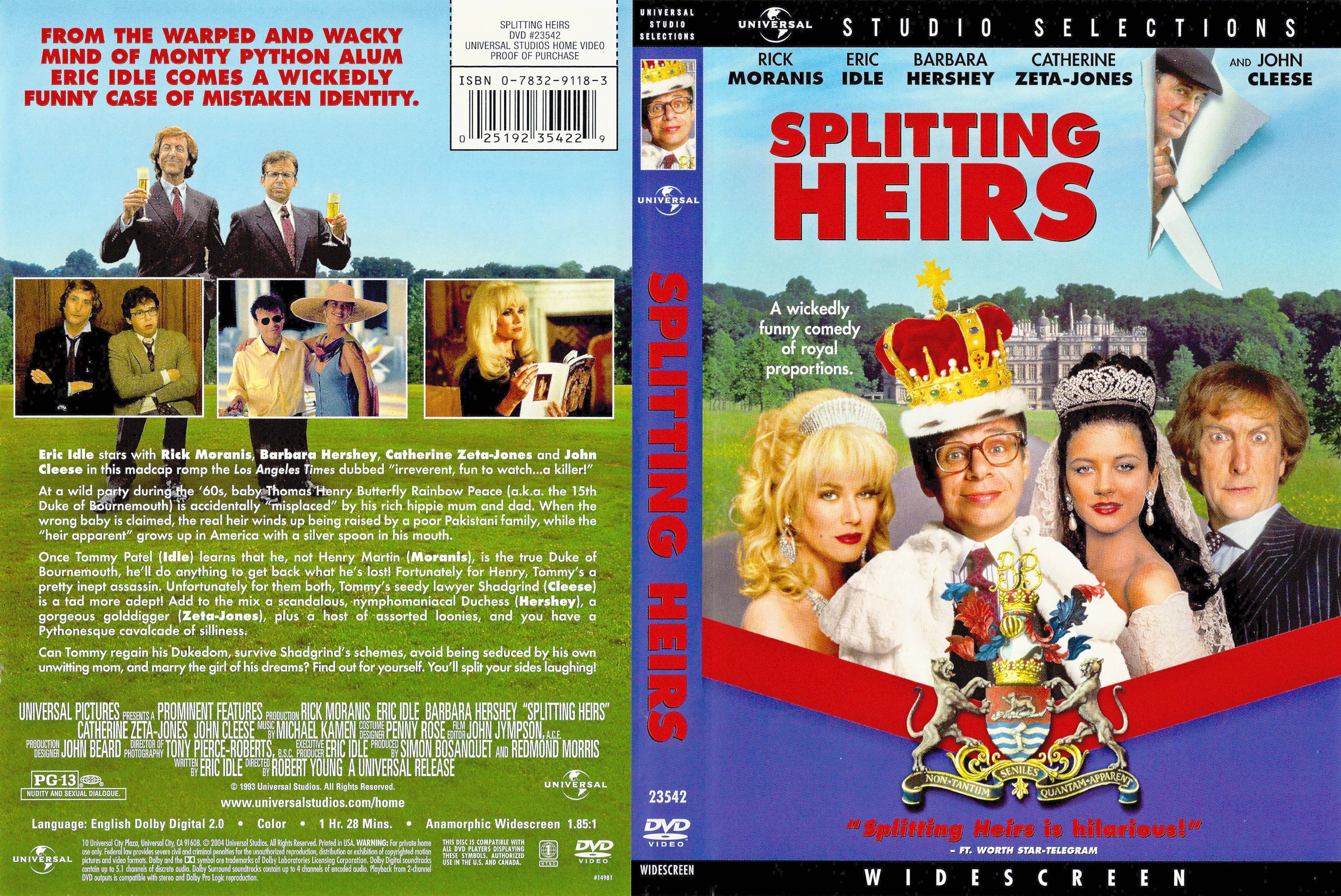 COVERS.BOX.SK ::: Splitting Heirs (1993) - high quality DVD / Blueray / Movie