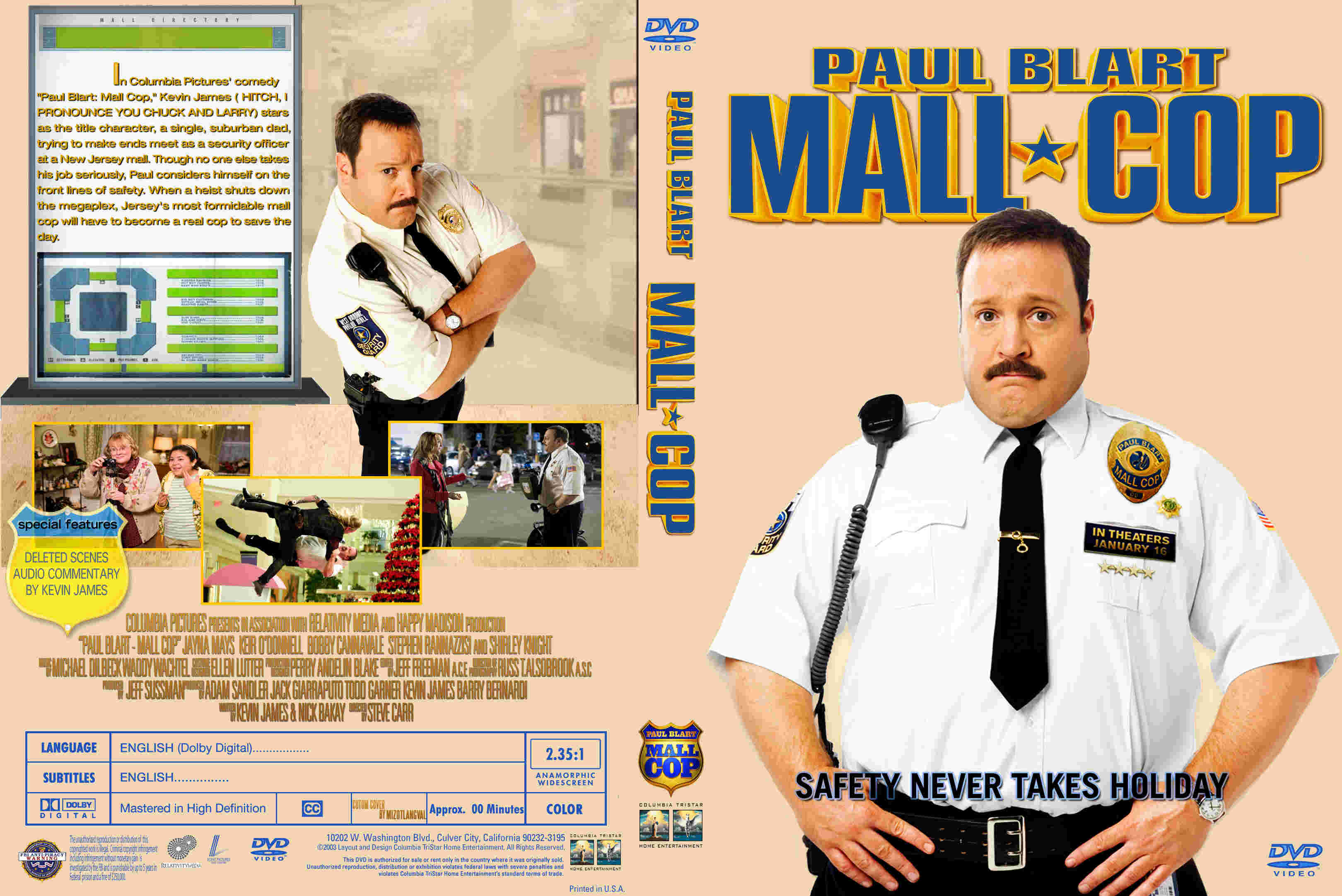 paul blart mall cop movie cover