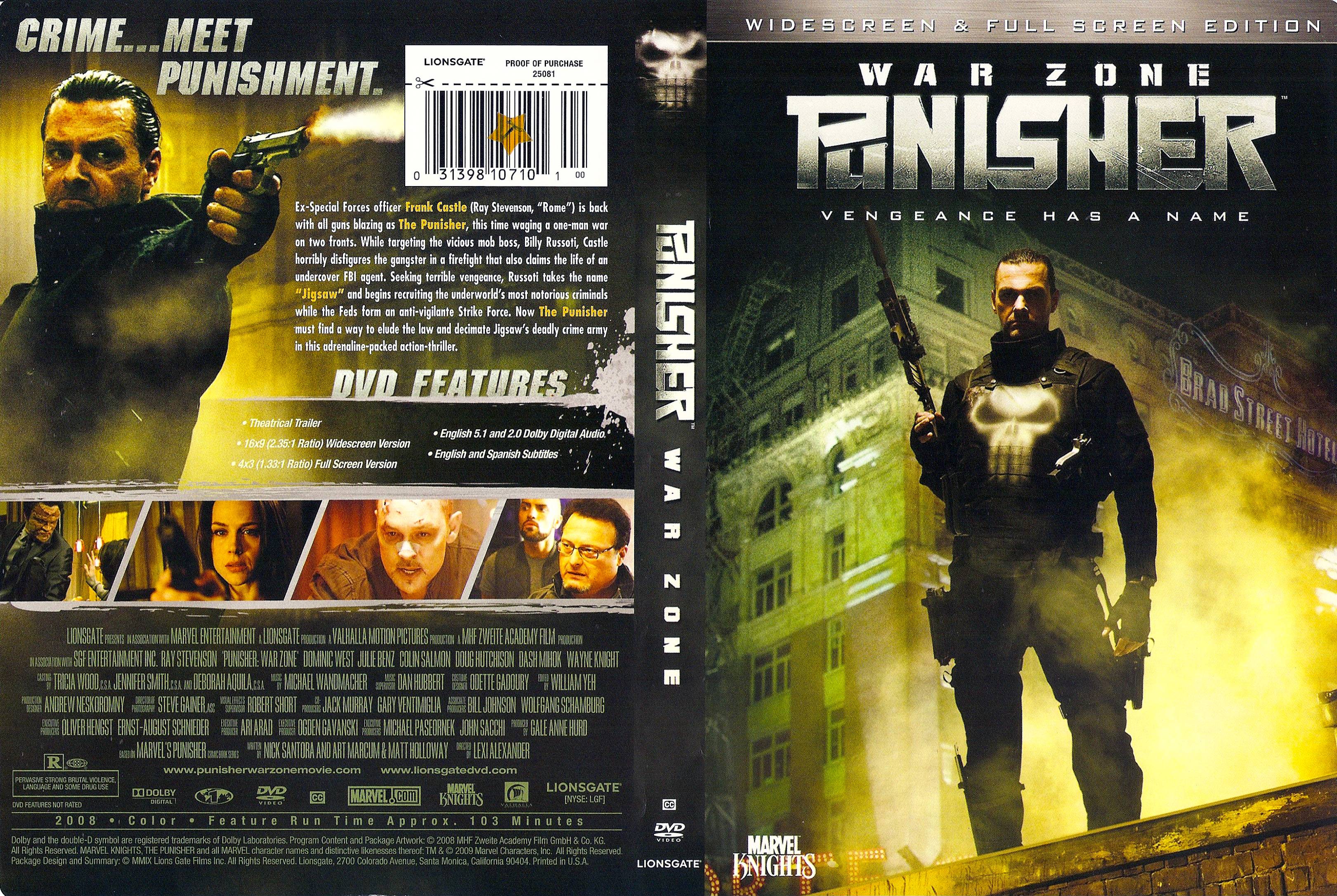 The Punisher / Punisher: War Zone (Blu-ray)