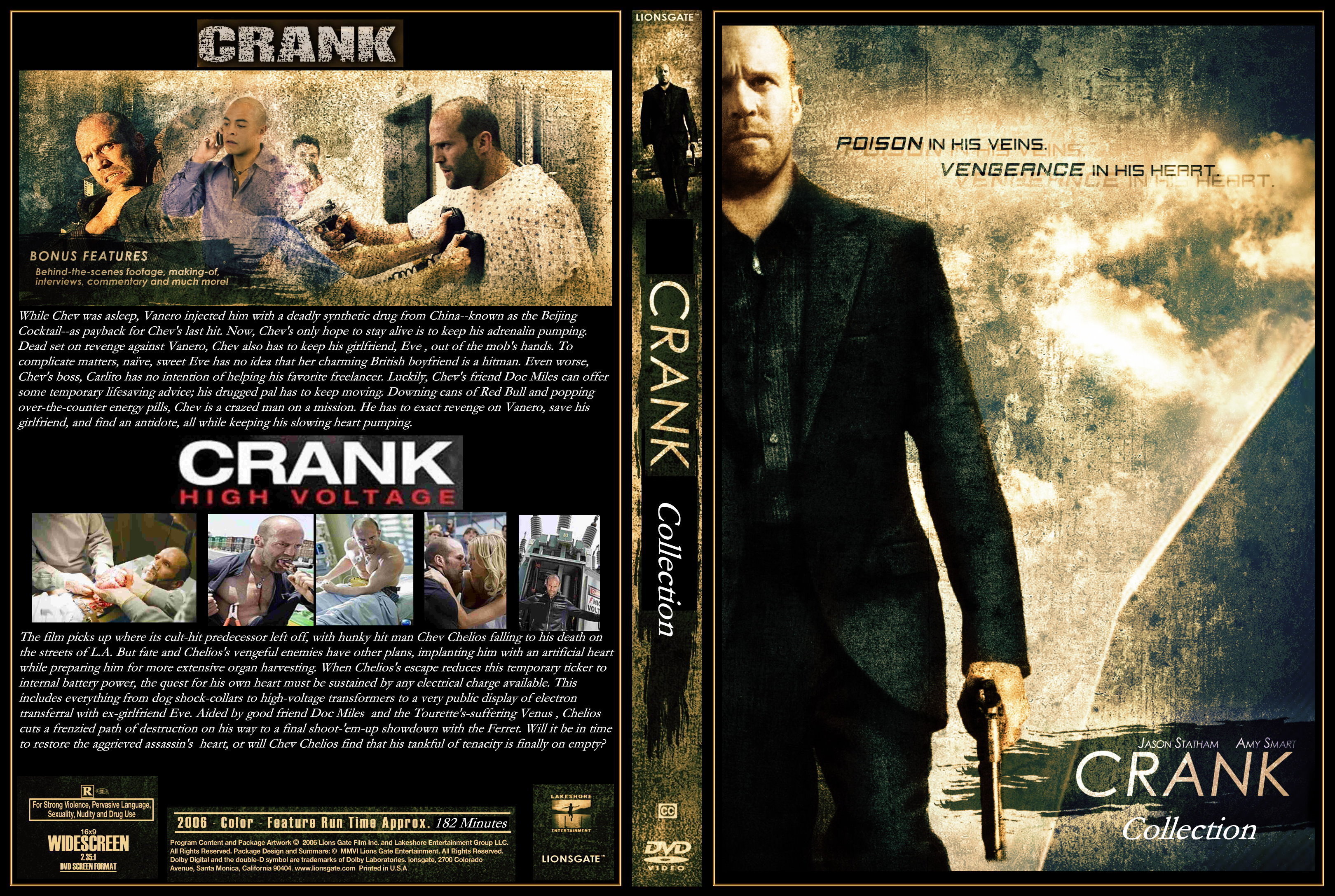 COVERS.BOX.SK ::: crank collection - high quality DVD / Blueray
