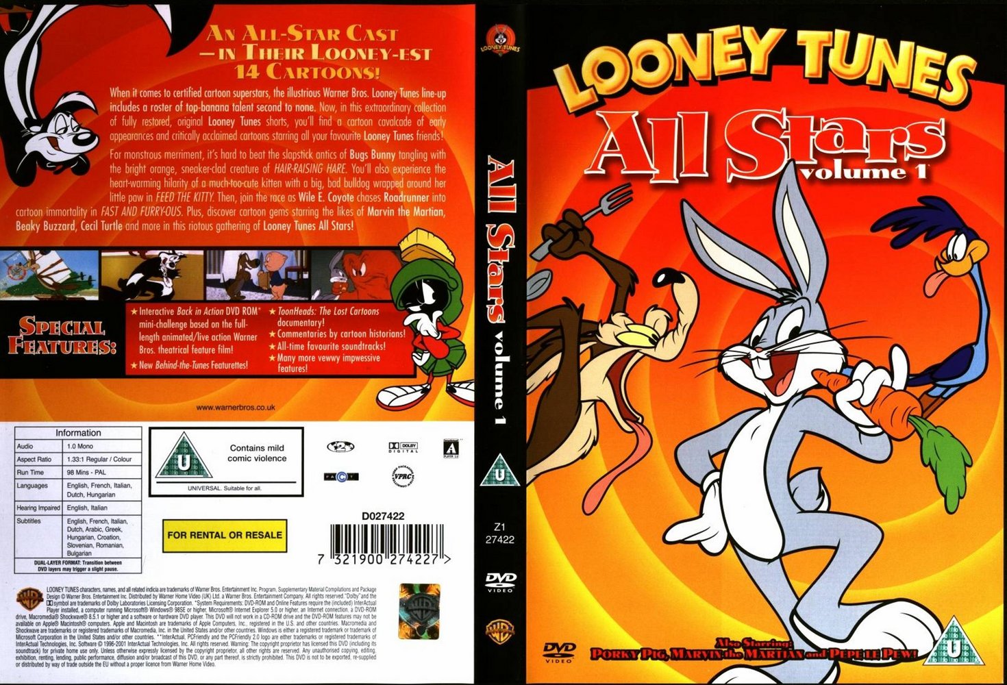 Веселые мелодии перевод. Looney Tunes двд. Looney Tunes диски сборник. Шоу Луни Тюнз DVD. DVD Looney Tunes Stars.