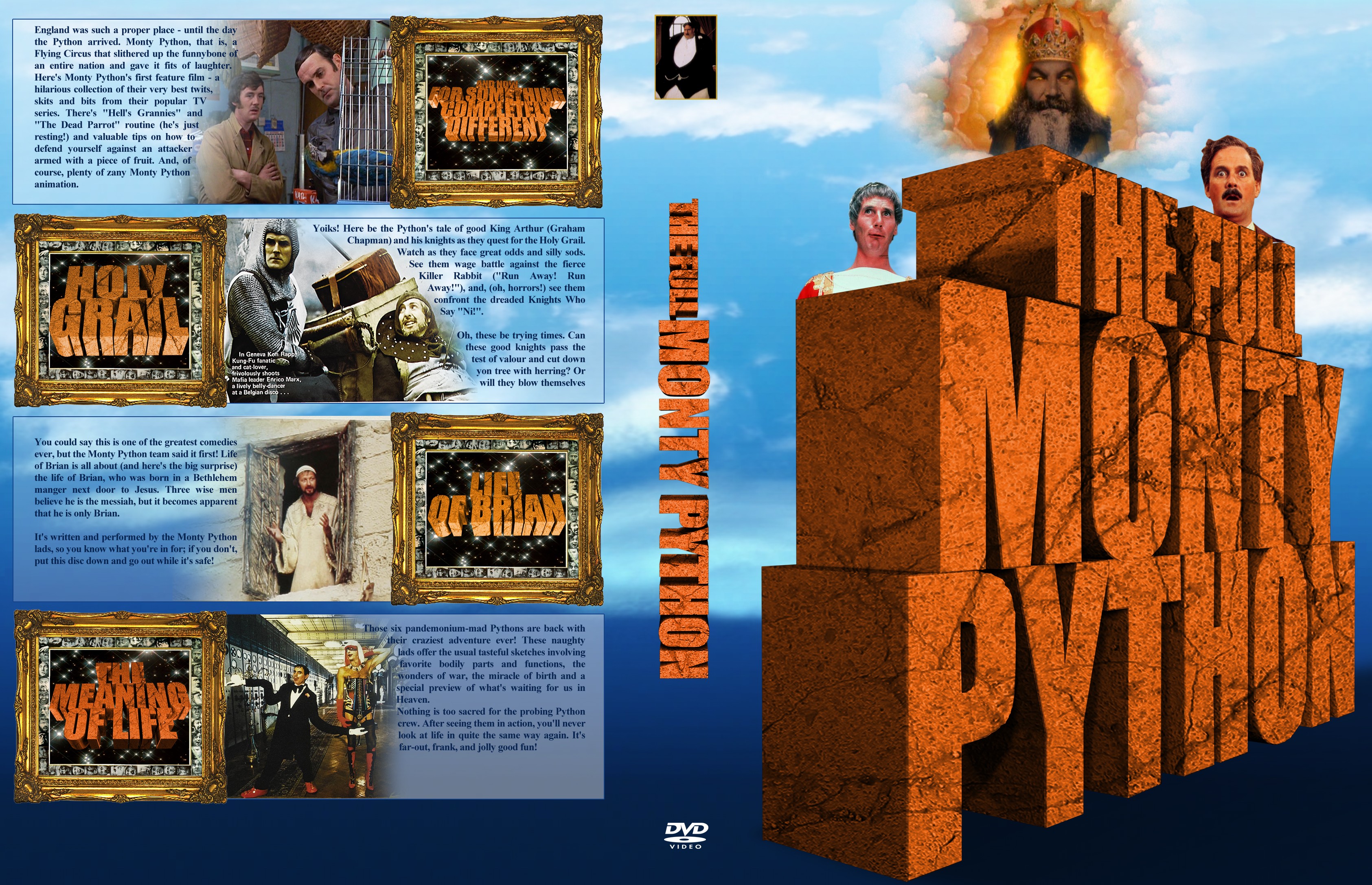 monty python collection - front.
