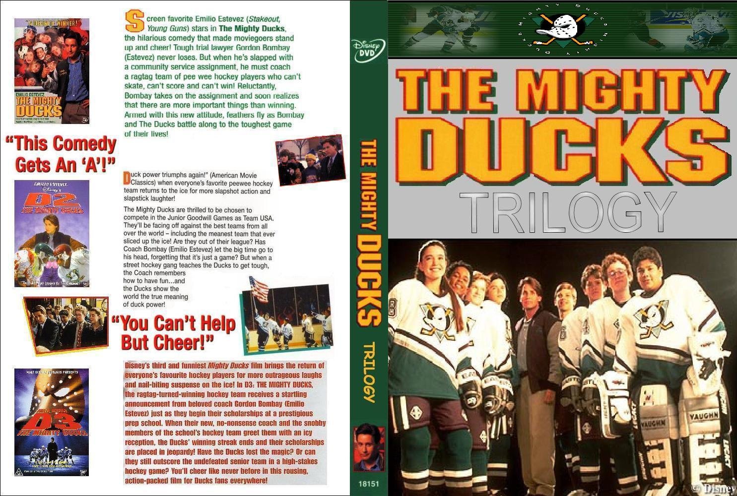 The Mighty Ducks DVD Box Set (DVD) 