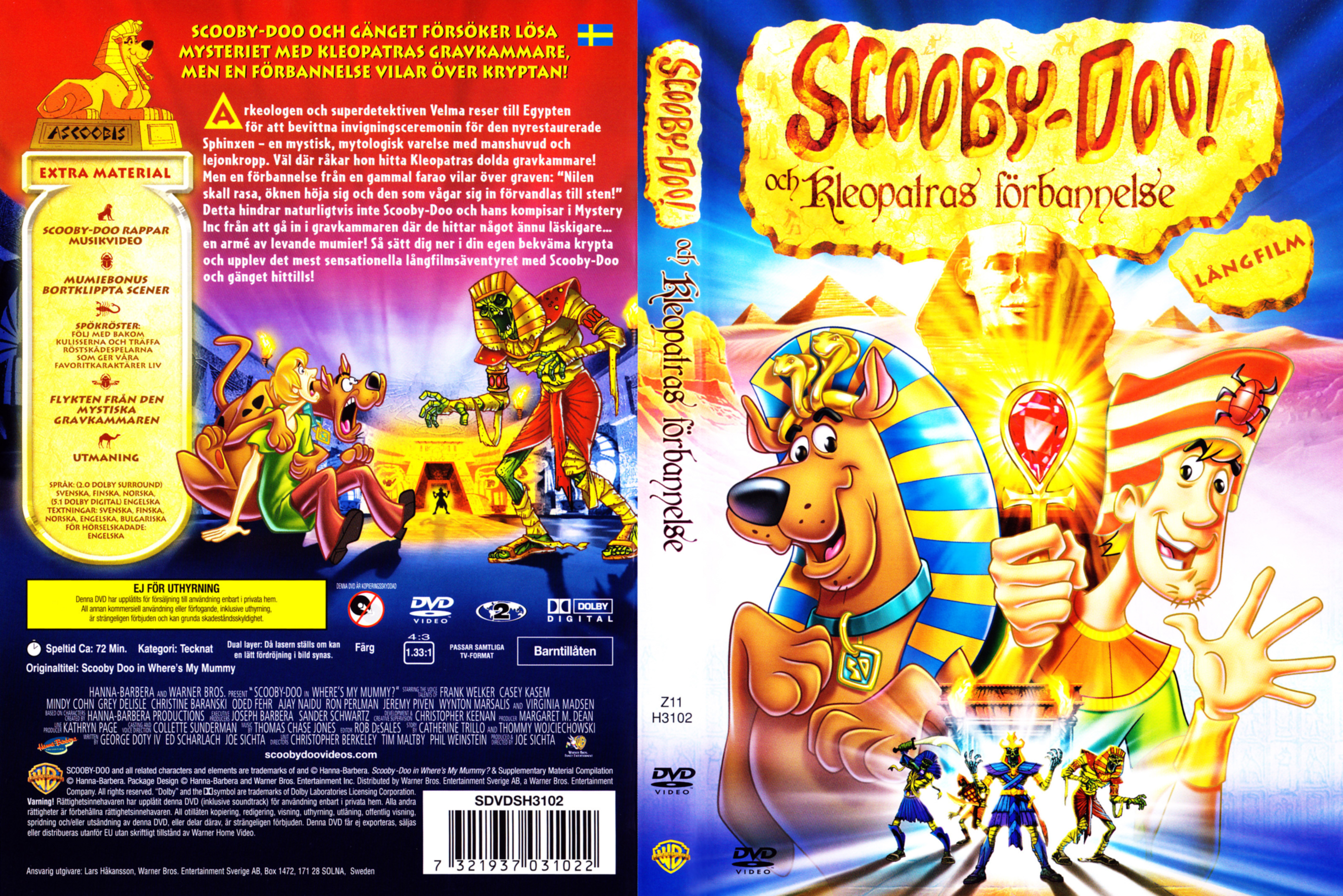 COVERS.BOX.SK ::: Scooby-Doo! och Kleopatras förbannelse - high quality ...
