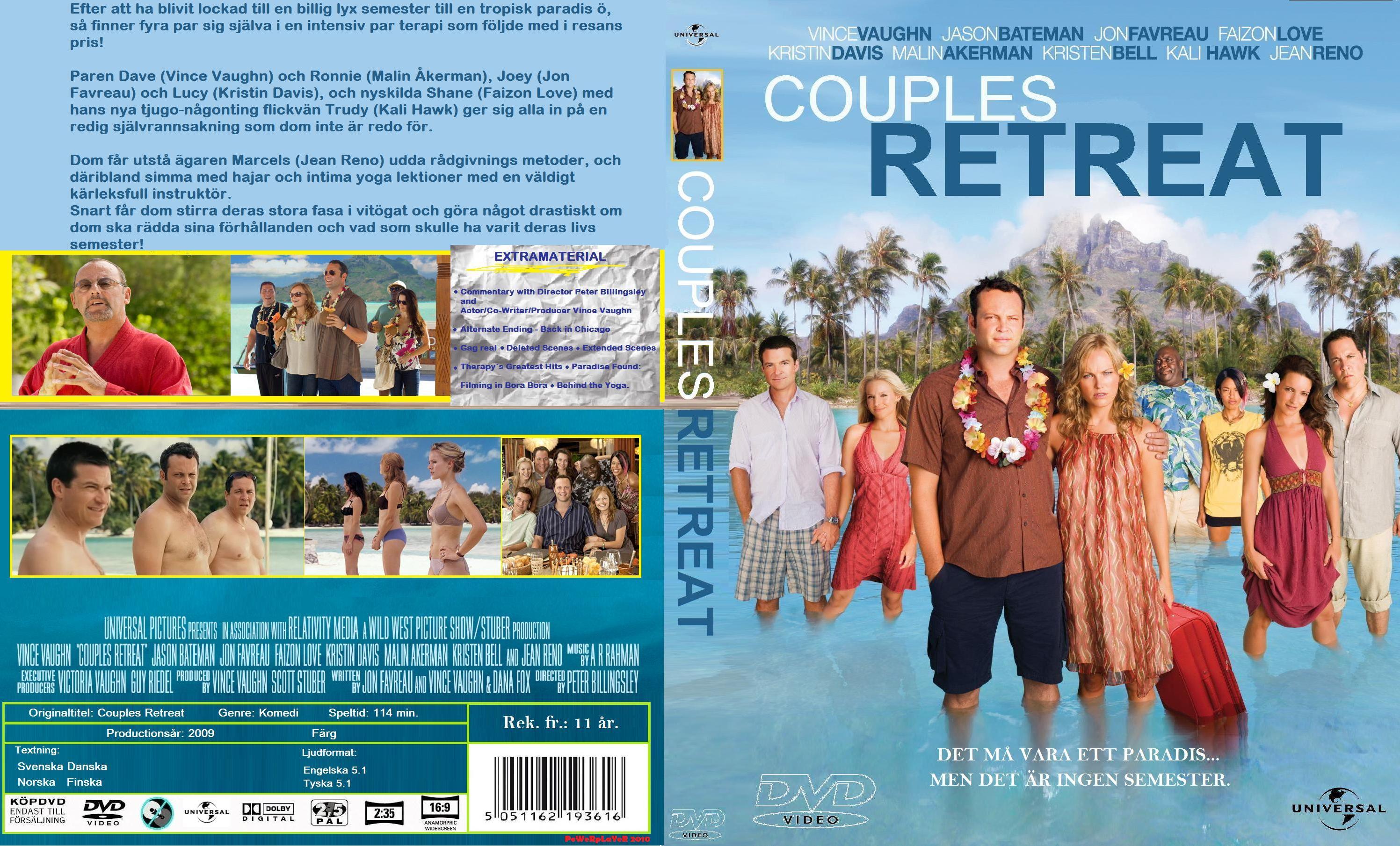Couples Retreat (2009) French dvd movie cover
