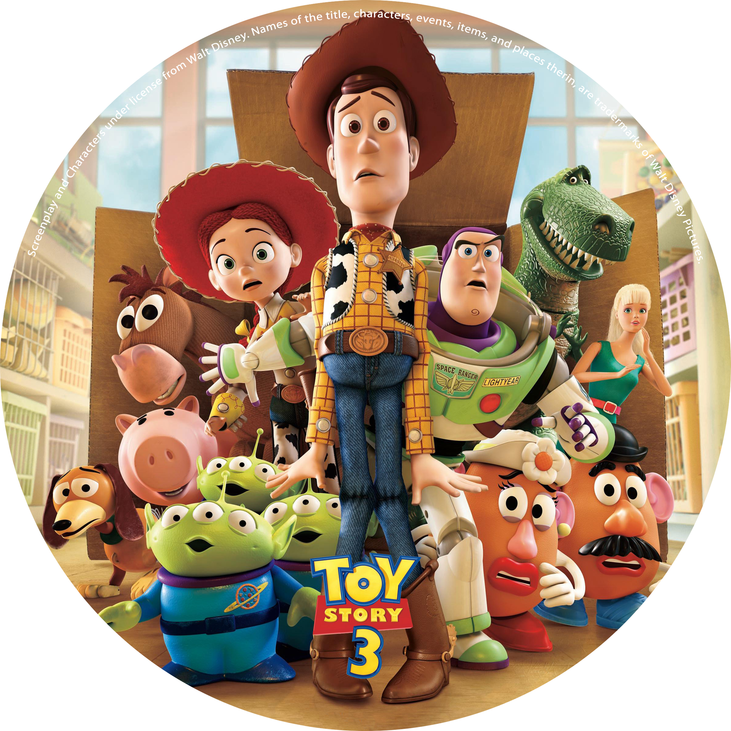 Covers Box Sk Toy Story 3 High Quality Dvd Blueray Movie