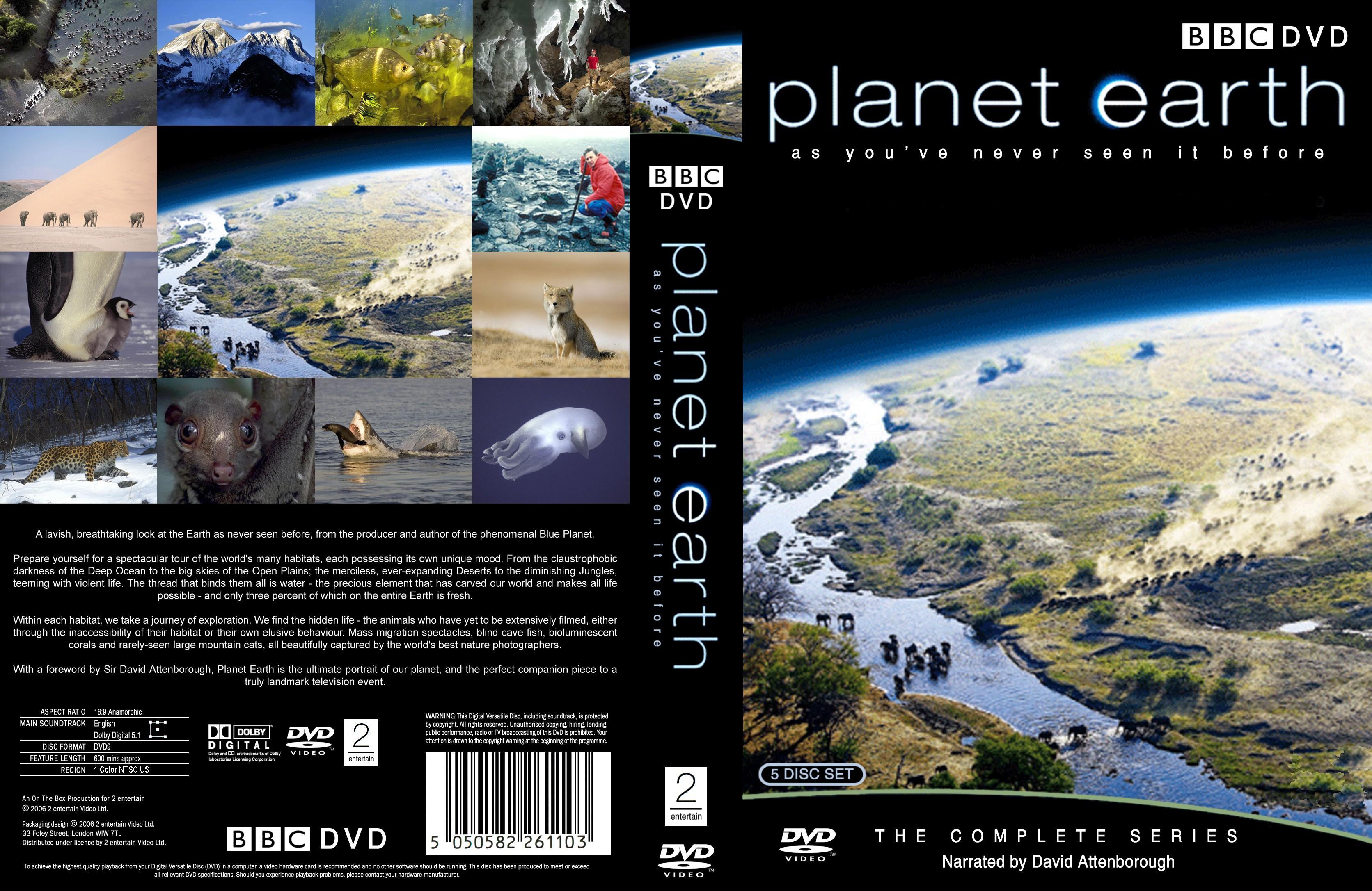 COVERS.BOX.SK ::: planet earth (2006) Disk 3 - high quality DVD