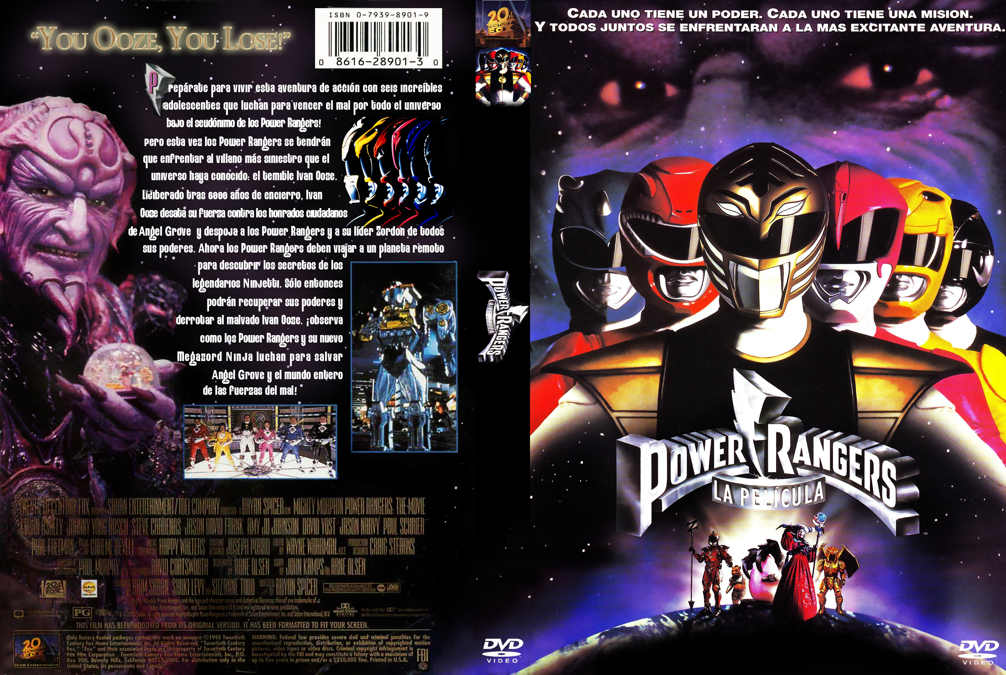 Tanga estrecha Gobernar tempo COVERS.BOX.SK ::: Power Rangers La pelicula - high quality DVD / Blueray /  Movie