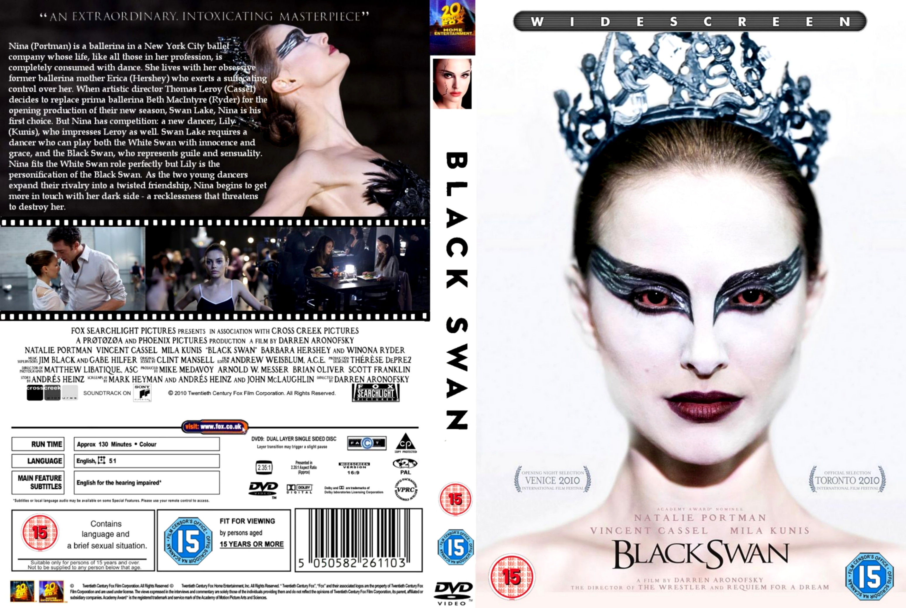 COVERS.BOX.SK ::: black swan high DVD / Blueray / Movie