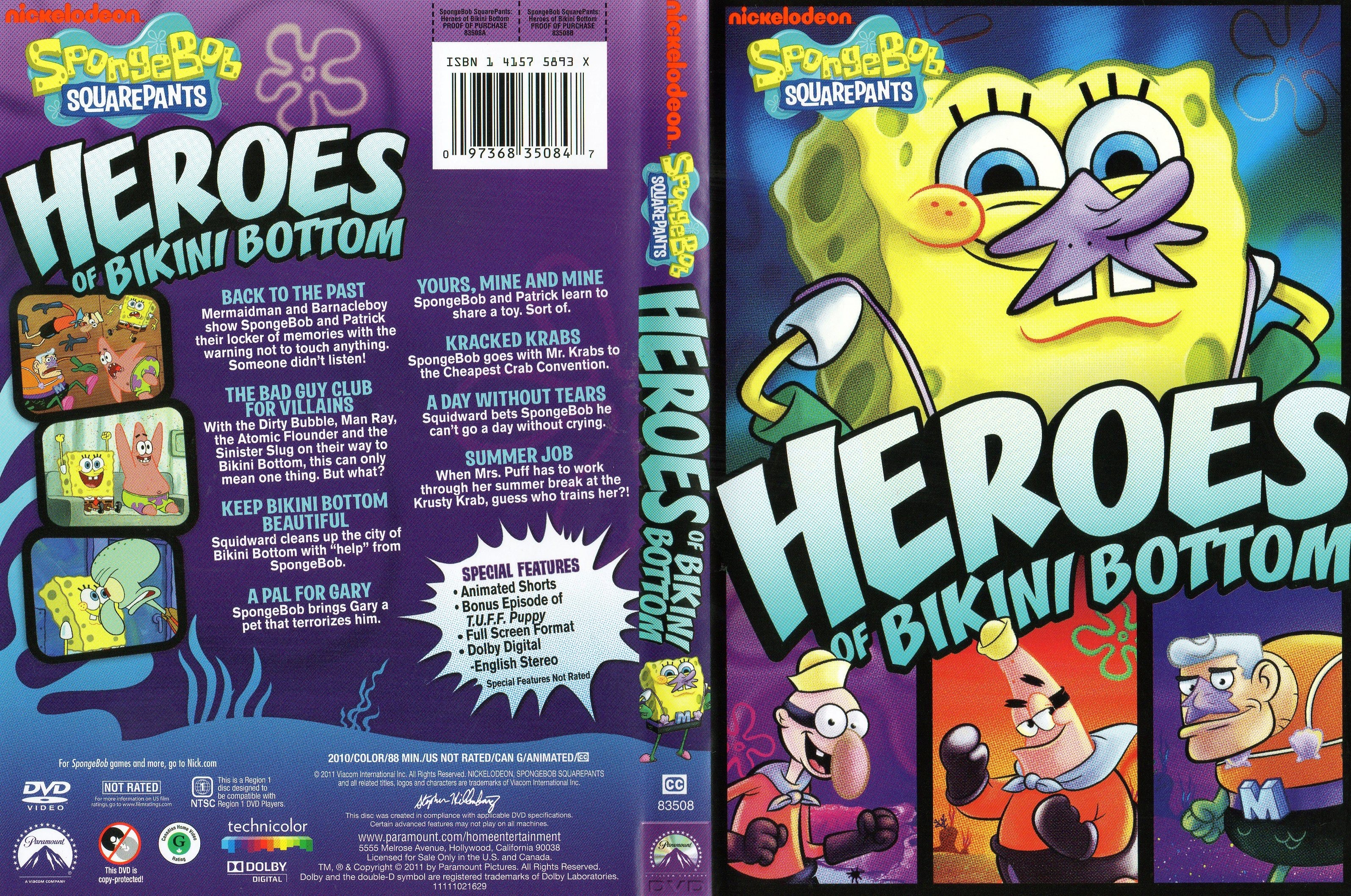 COVERS.BOX.SK ::: spongebob squarepants heroes of bikini bottom