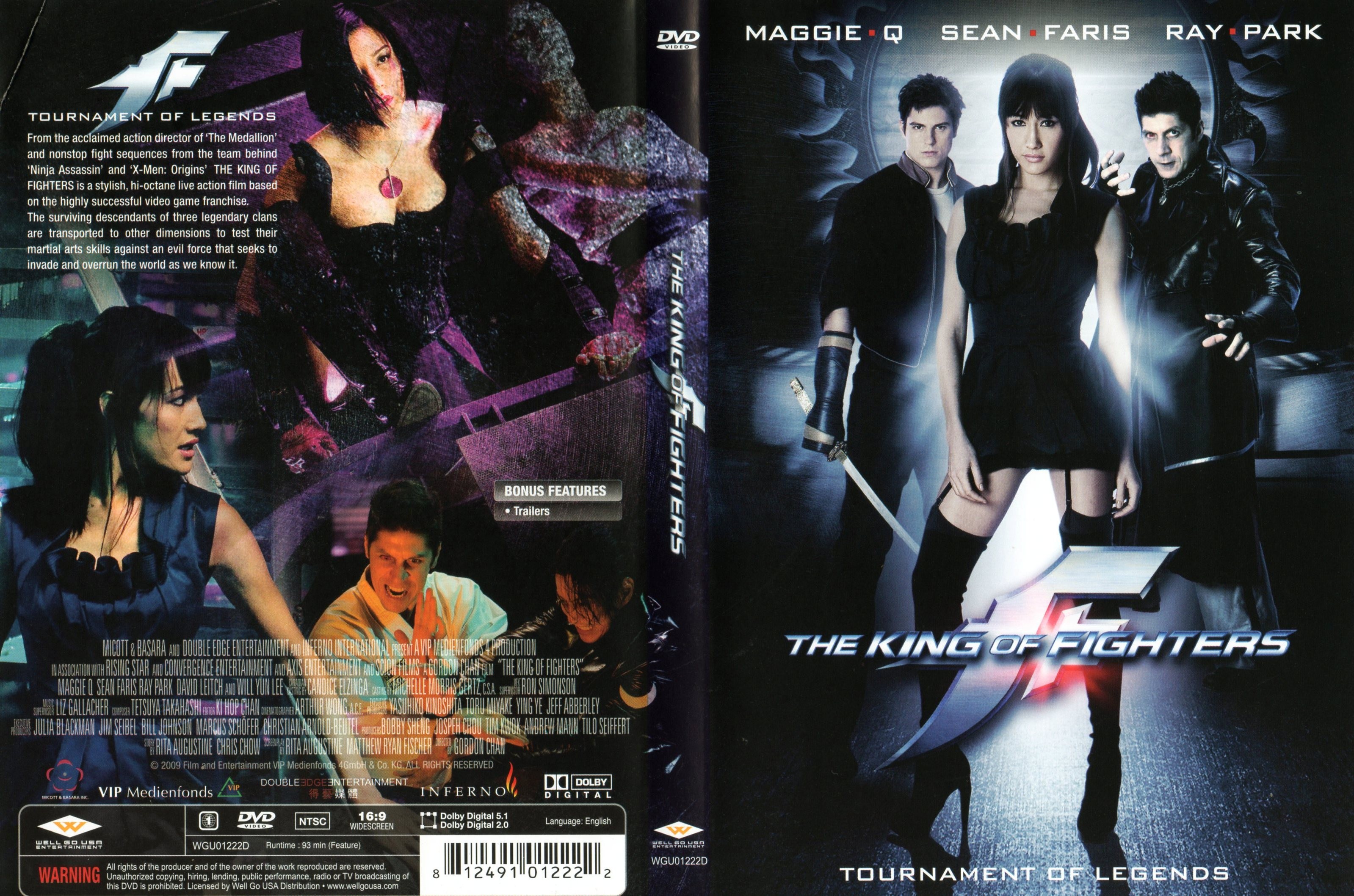 The King of Fighters (2010) French dvd movie cover