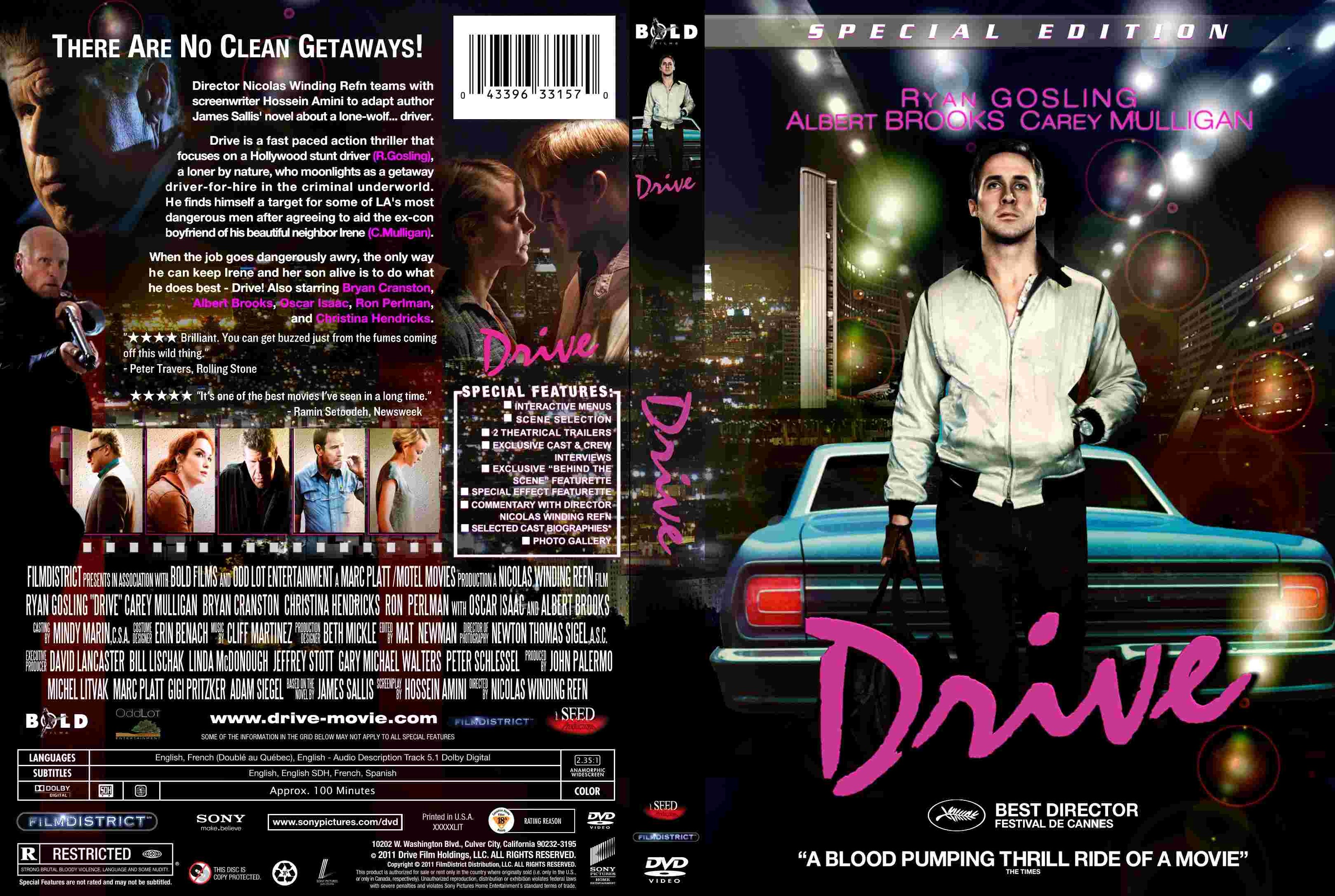 COVERS.BOX.SK ::: drive (2011) - high quality DVD / Blueray / Movie