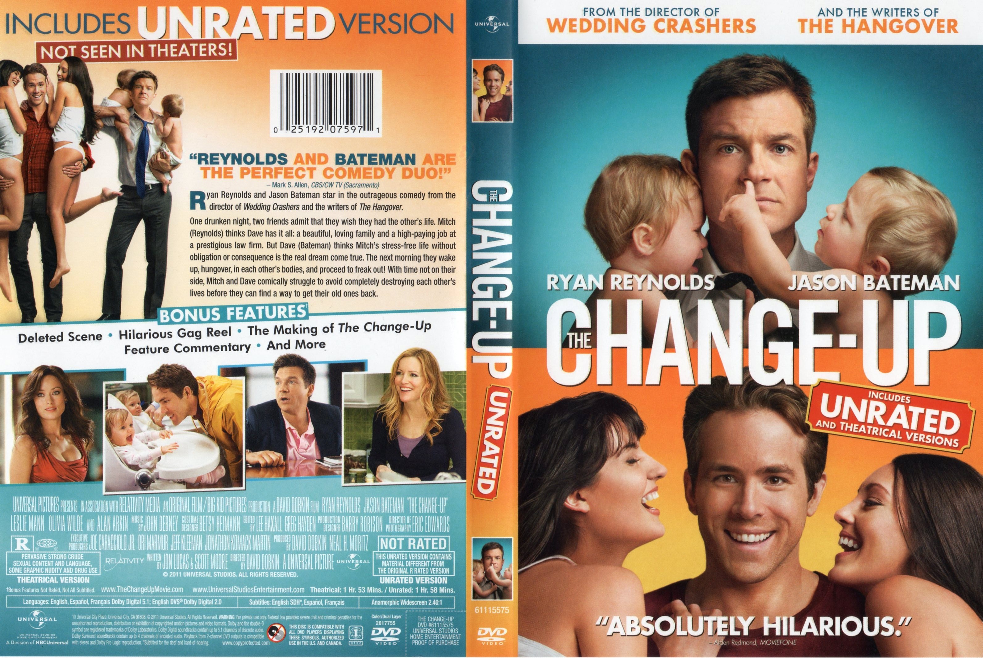 COVERS.BOX.SK ::: the change-up (2011) - high quality DVD