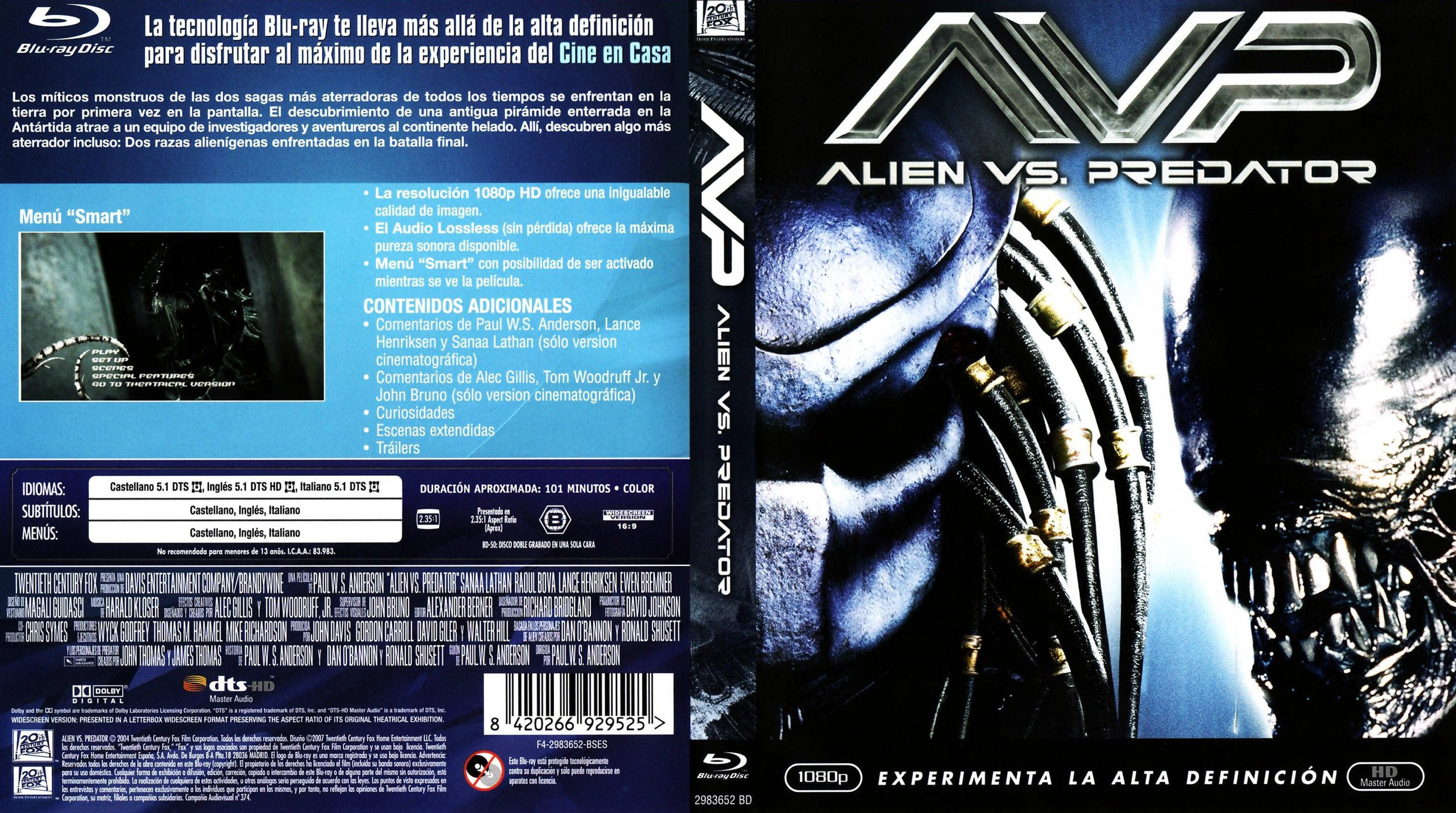alien vs predator dvd