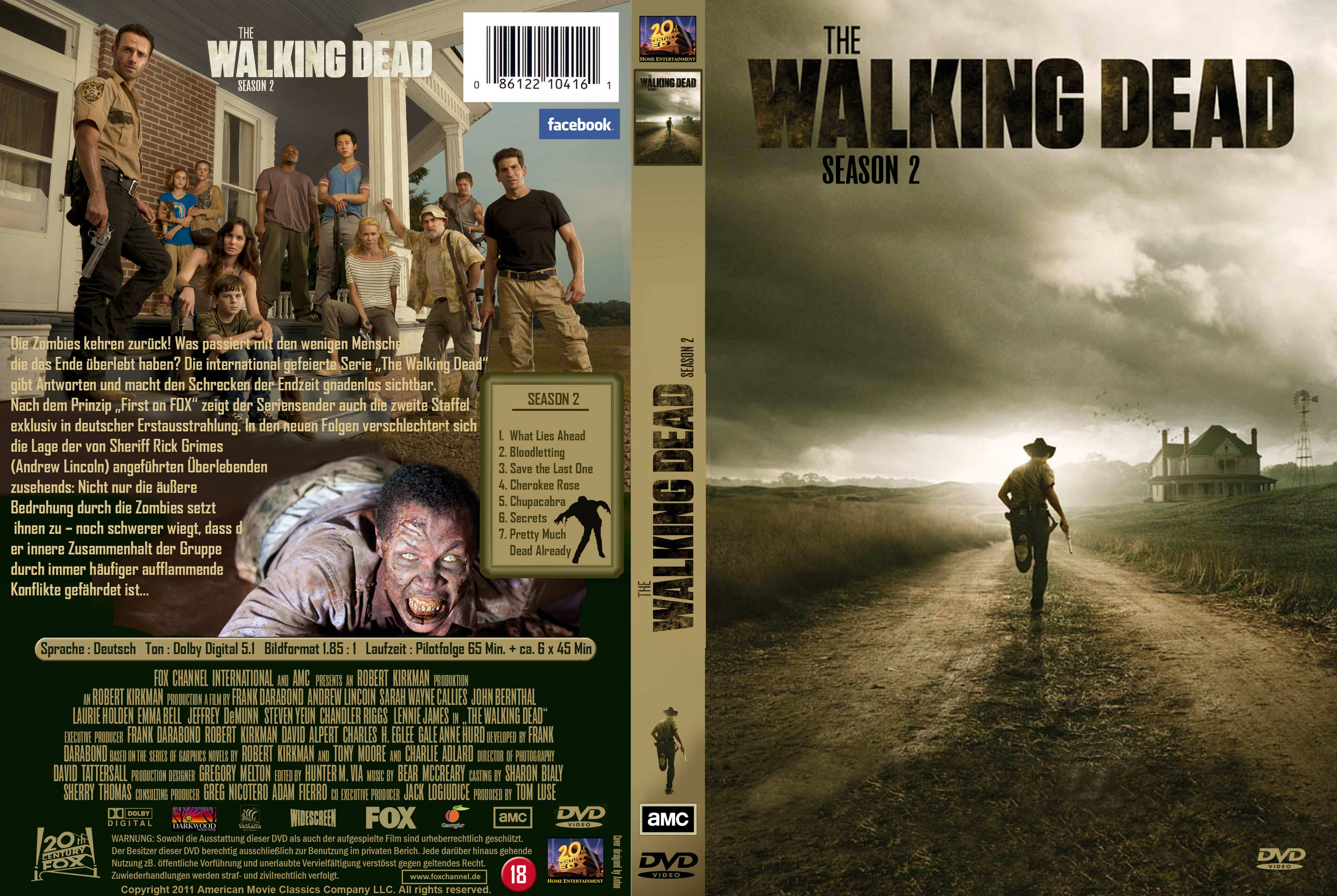 The Walking Dead Season 2 Dvd Cover