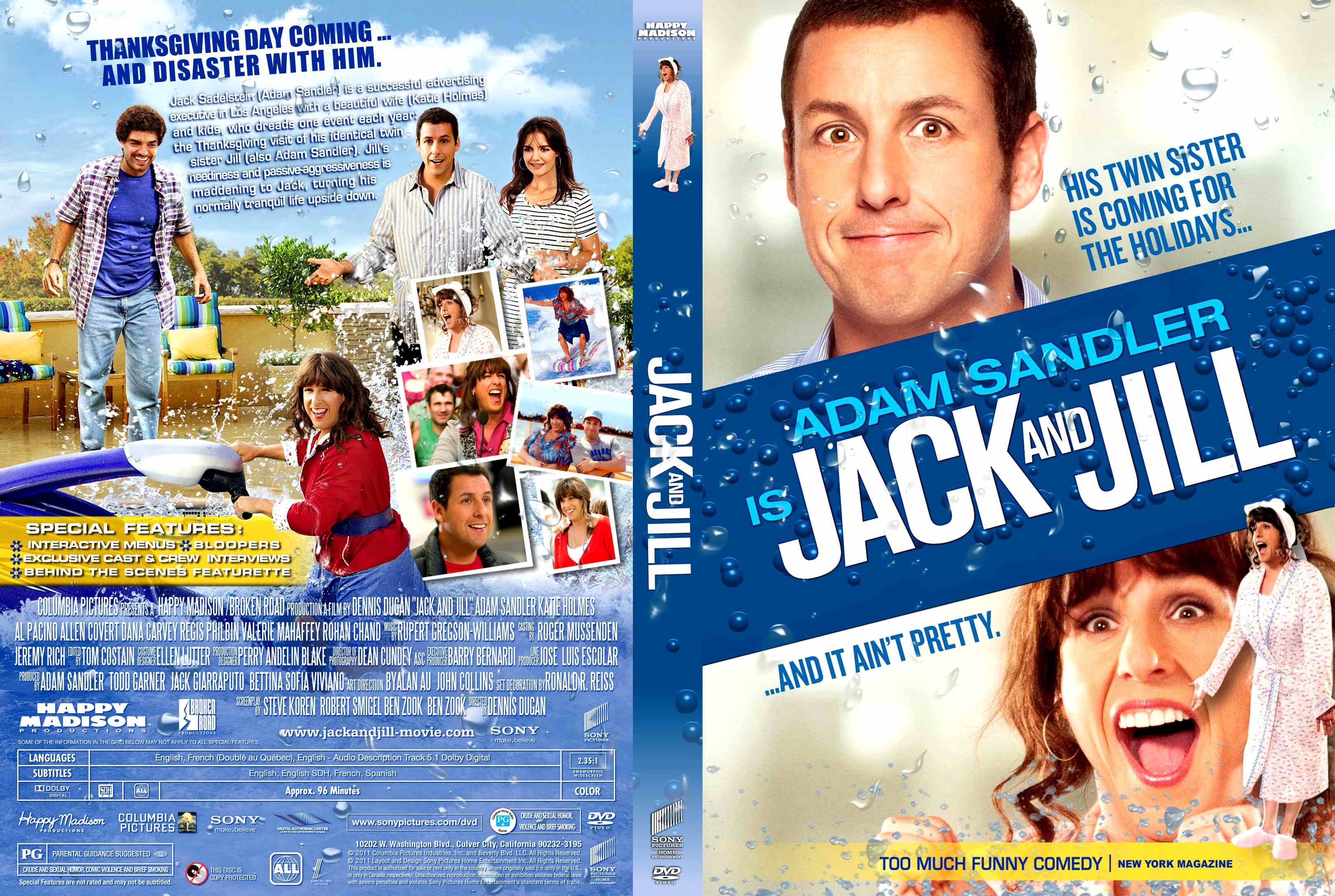 jack and jill (2011) - front back.