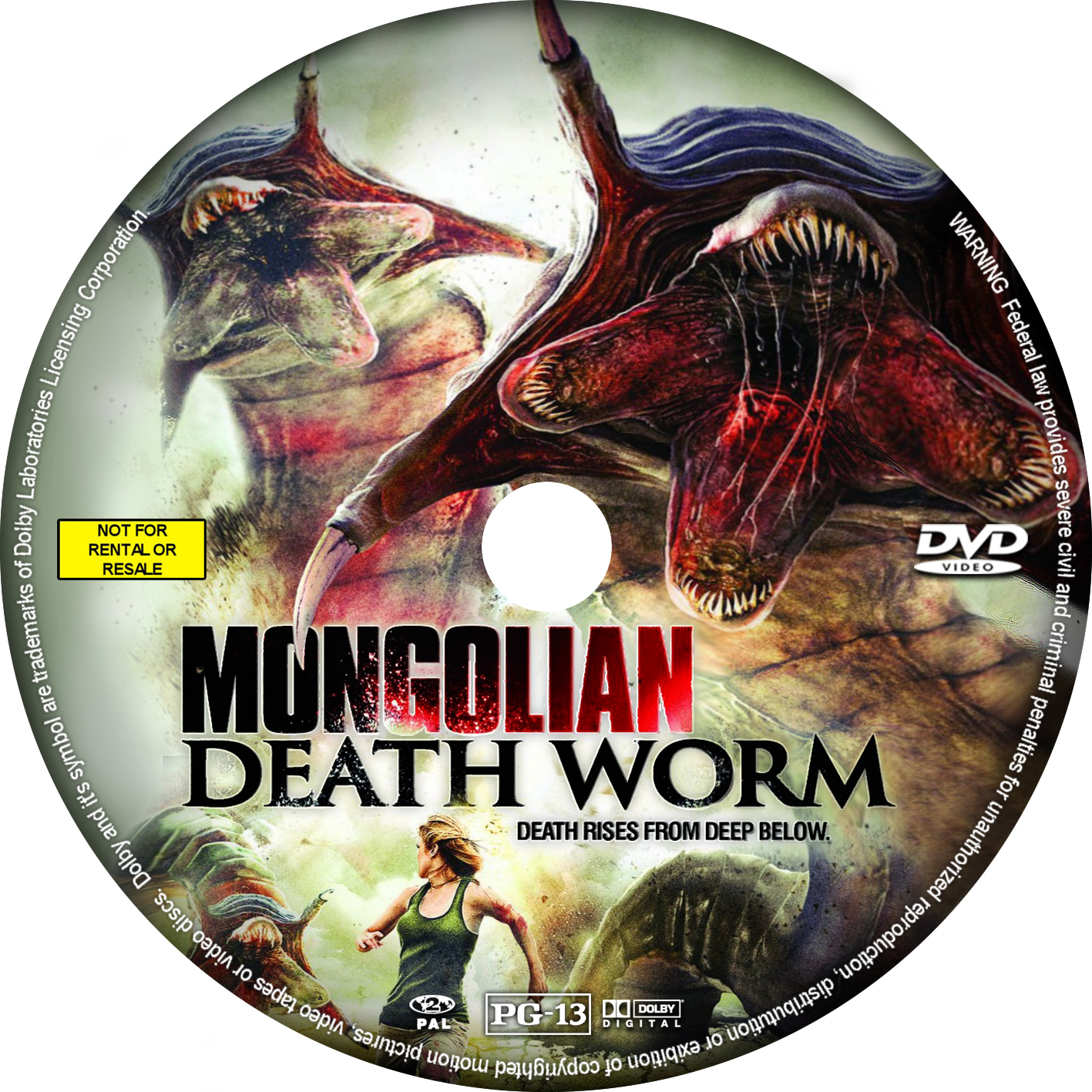 COVERS.BOX.SK ::: Mongolian Death Worm - high quality DVD / Blueray / Movie