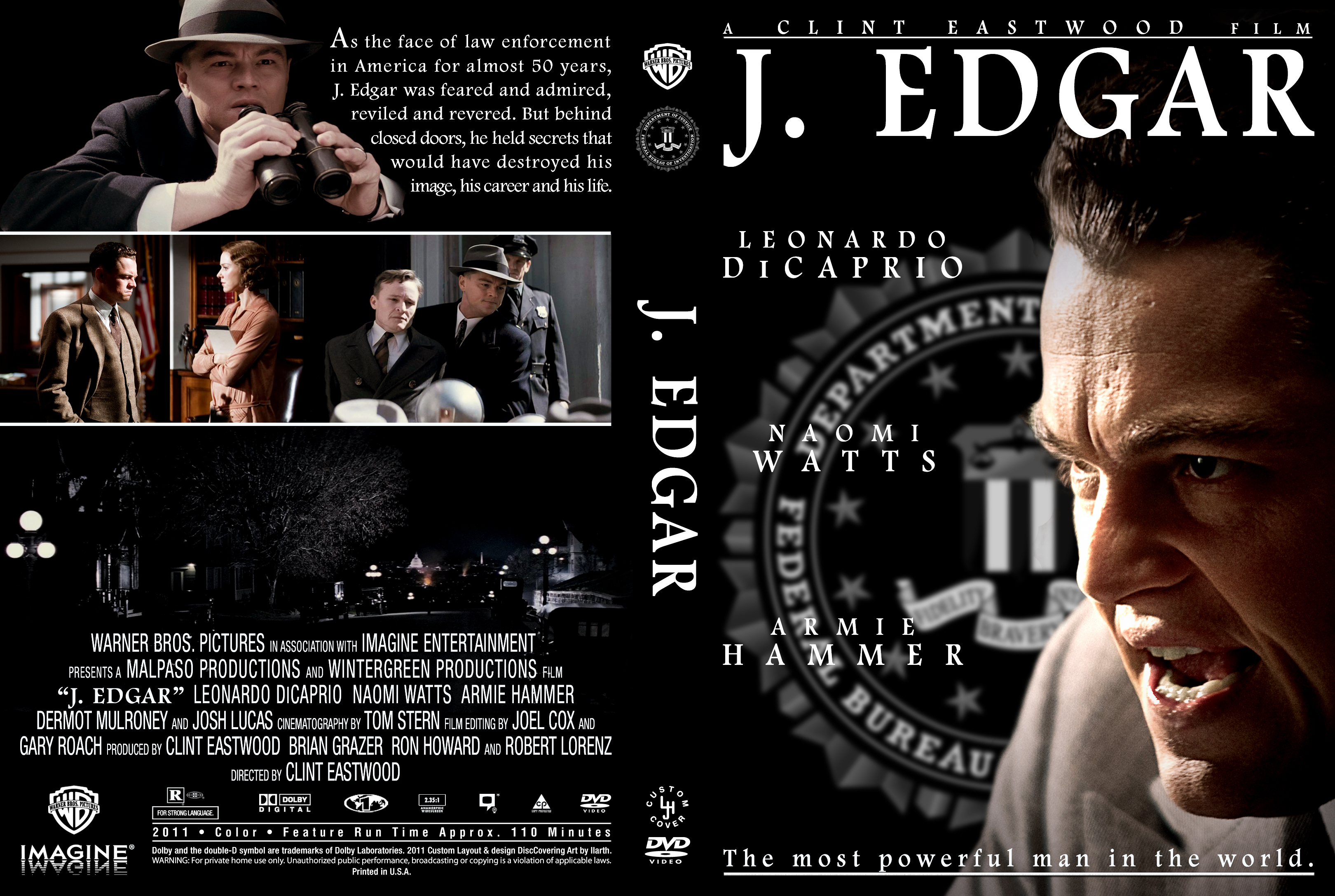  J. Edgar [DVD] (English audio) : Movies & TV