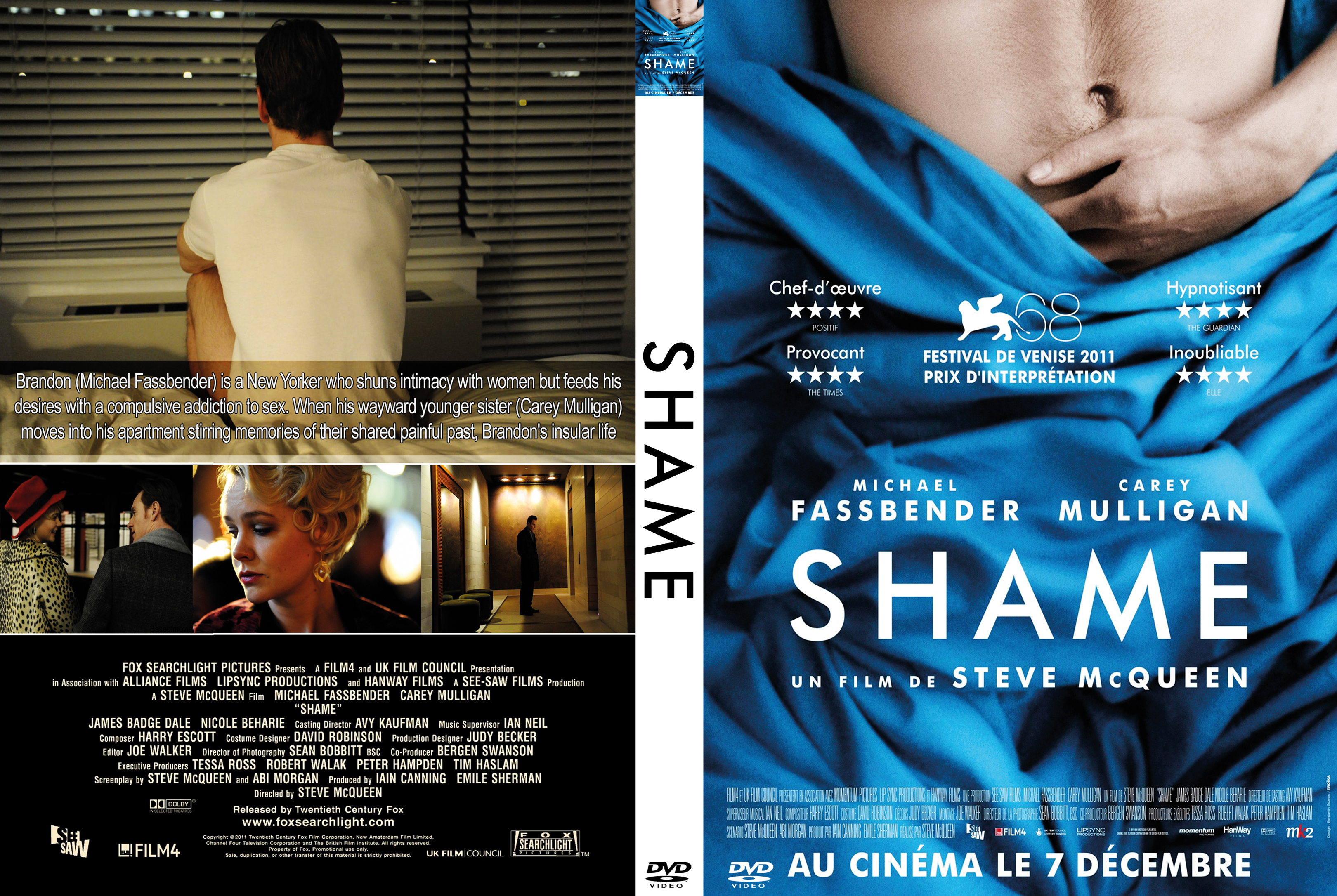 COVERS.BOX.SK ::: shame (2011) - high quality DVD ...
