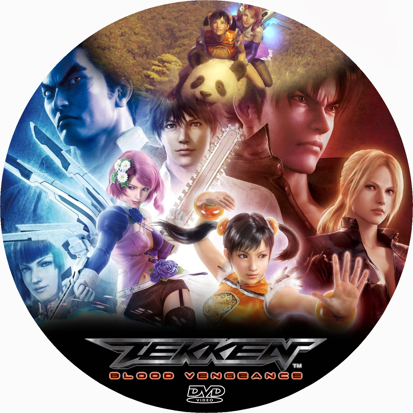 Covers Box Sk Tekken Blood Vengeance 11 High Quality Dvd Blueray Movie