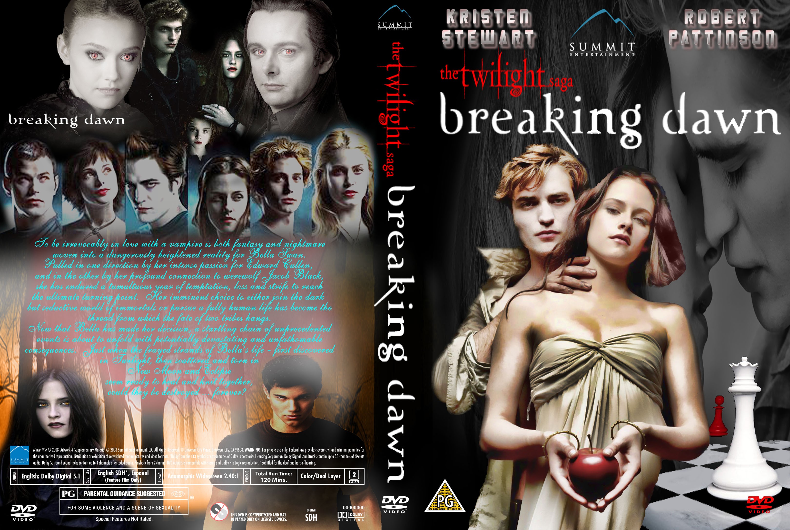 Covers Box Sk Twilight Saga Breaking Dawn High Quality Dvd Blueray Movie