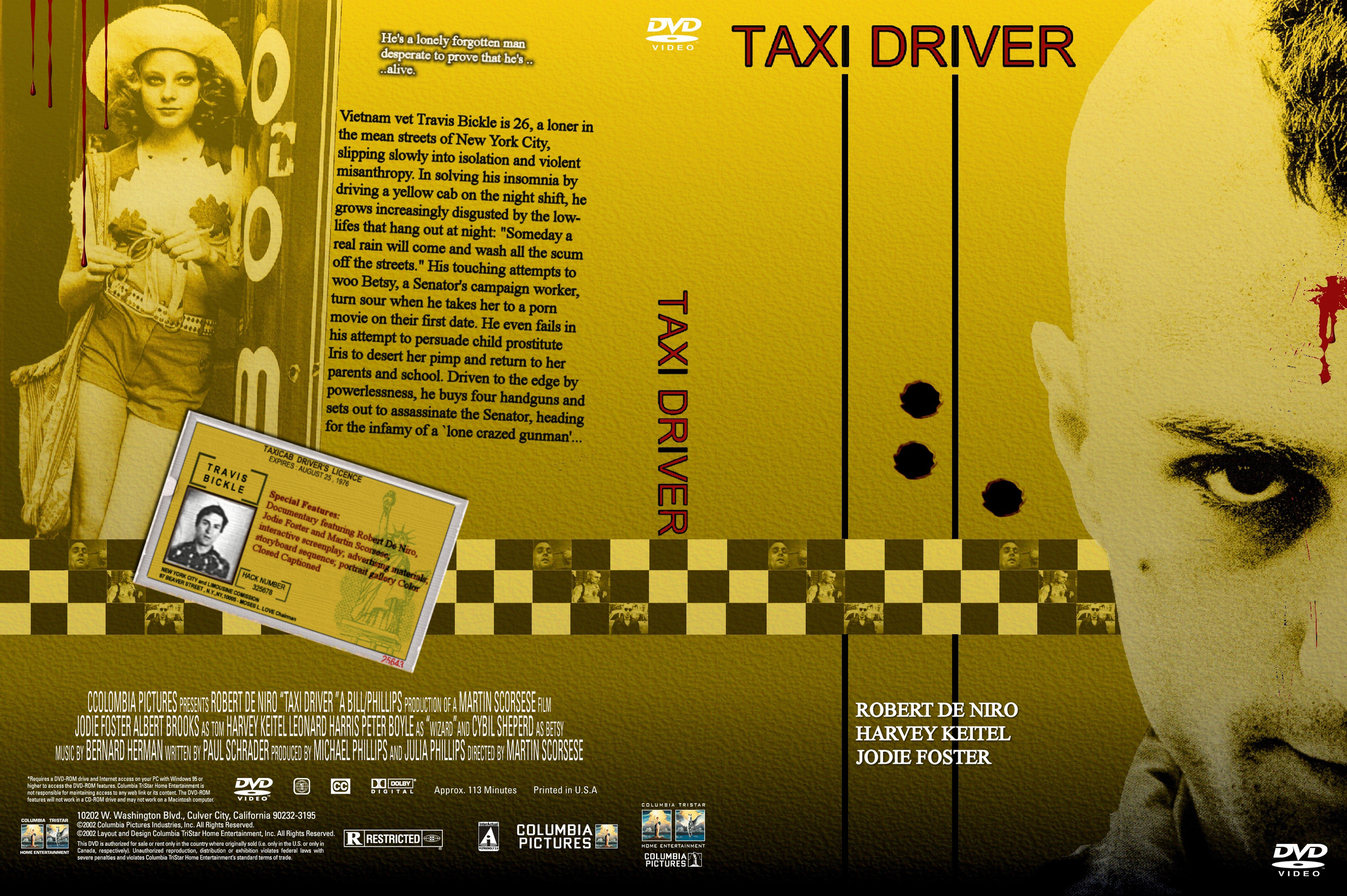 COVERS.BOX.SK ::: taxi driver v1 imdb-dl5 - high quality DVD