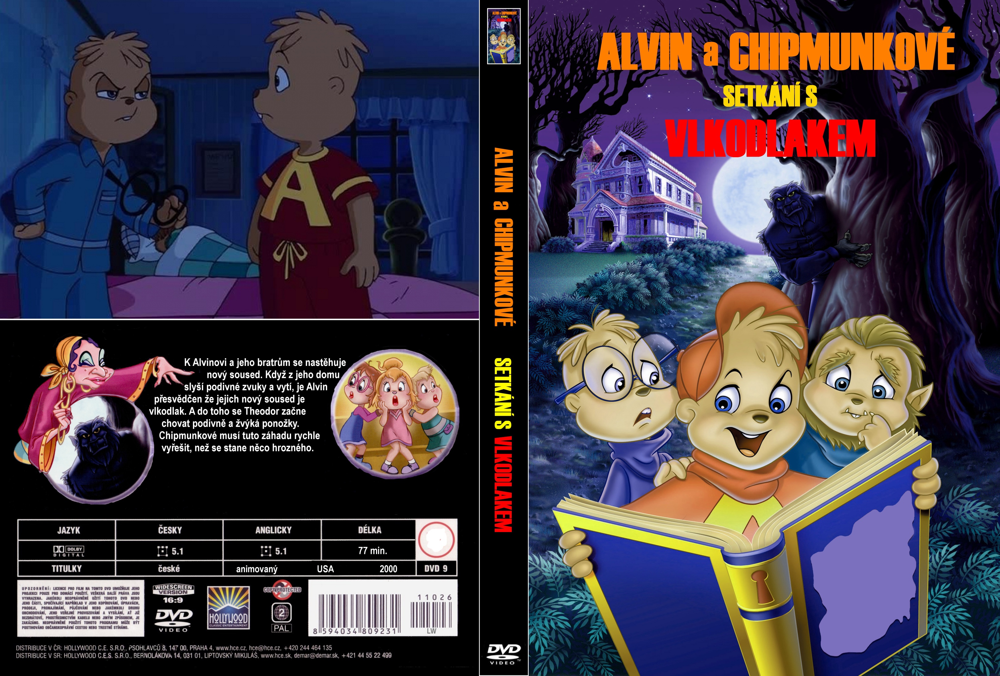 Alvin and the chipmunks meet the wolfman songs