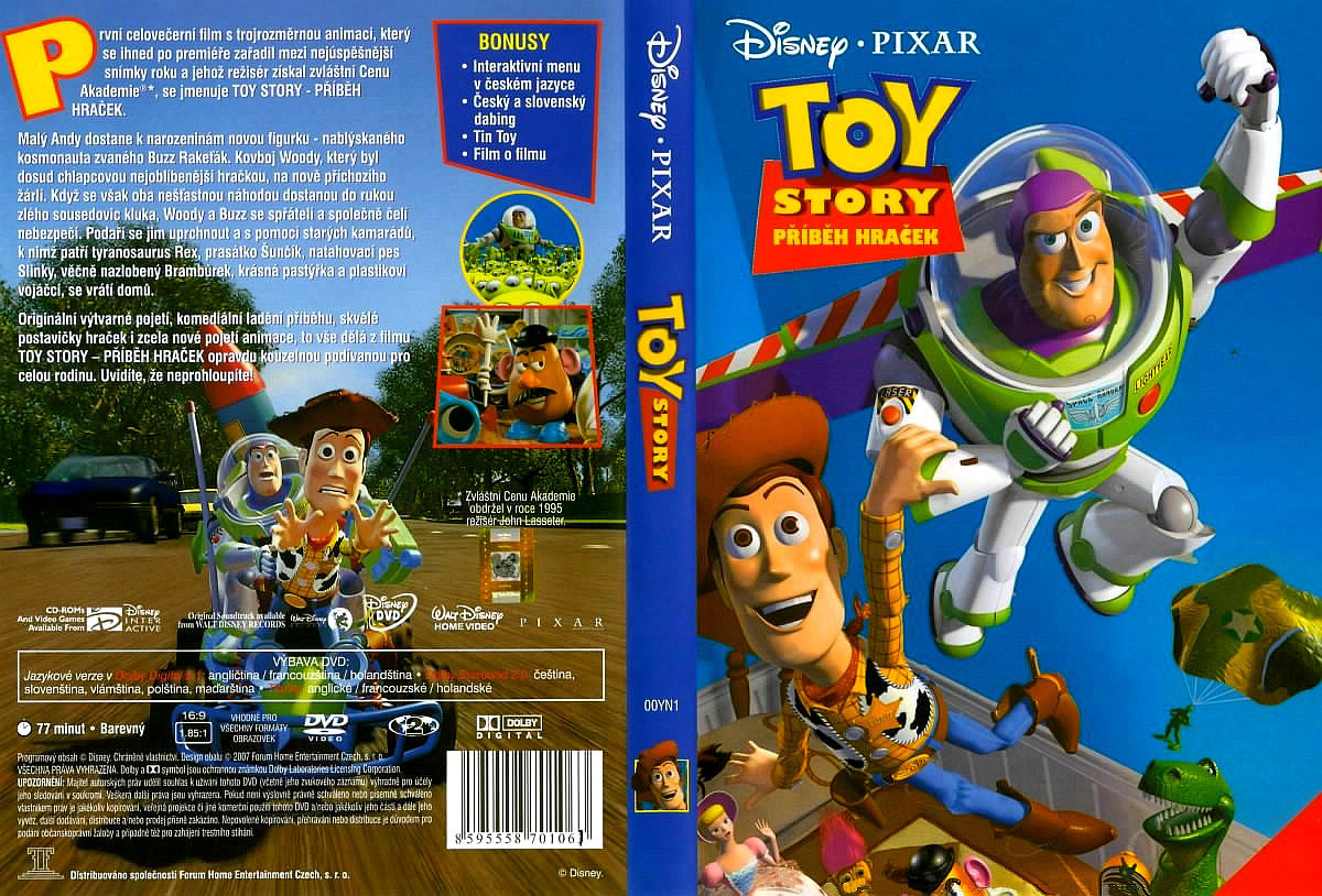 COVERS.BOX.SK ::: Toy Story (1995) - high quality DVD / Blueray / Movie