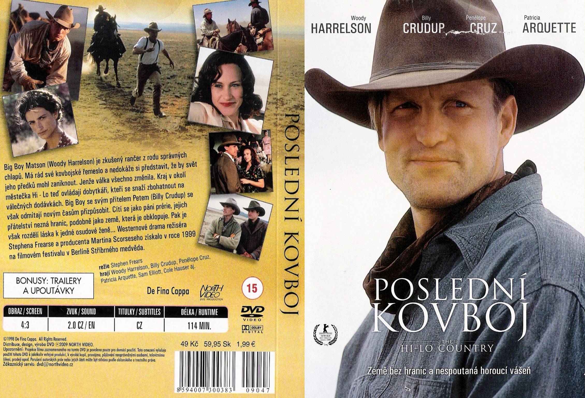 Covers Box Sk Hi Lo Country The 1998 High Quality Dvd Blueray Movie