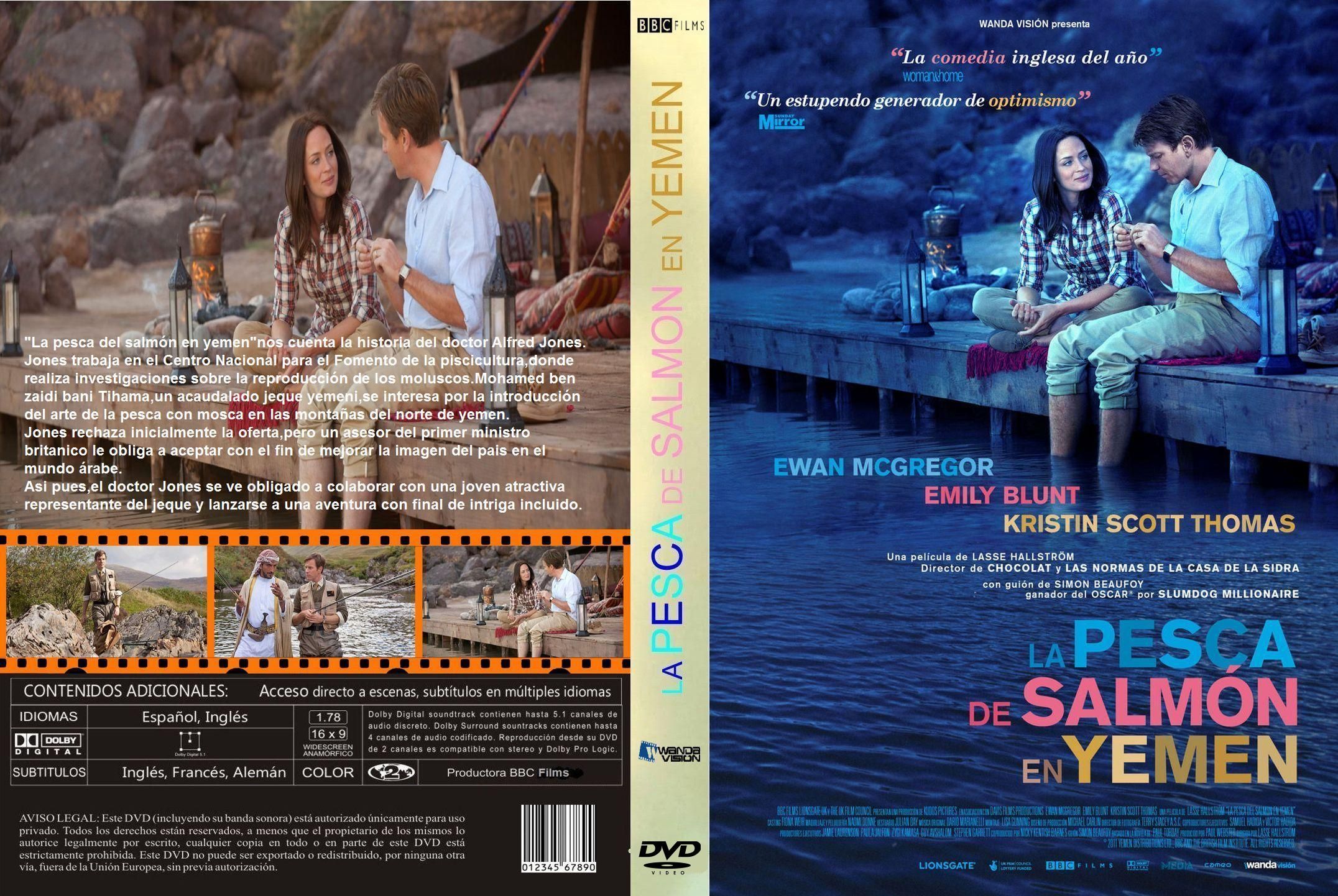 Salmon Fishing in the Yemen Custom CD, DVD Covers