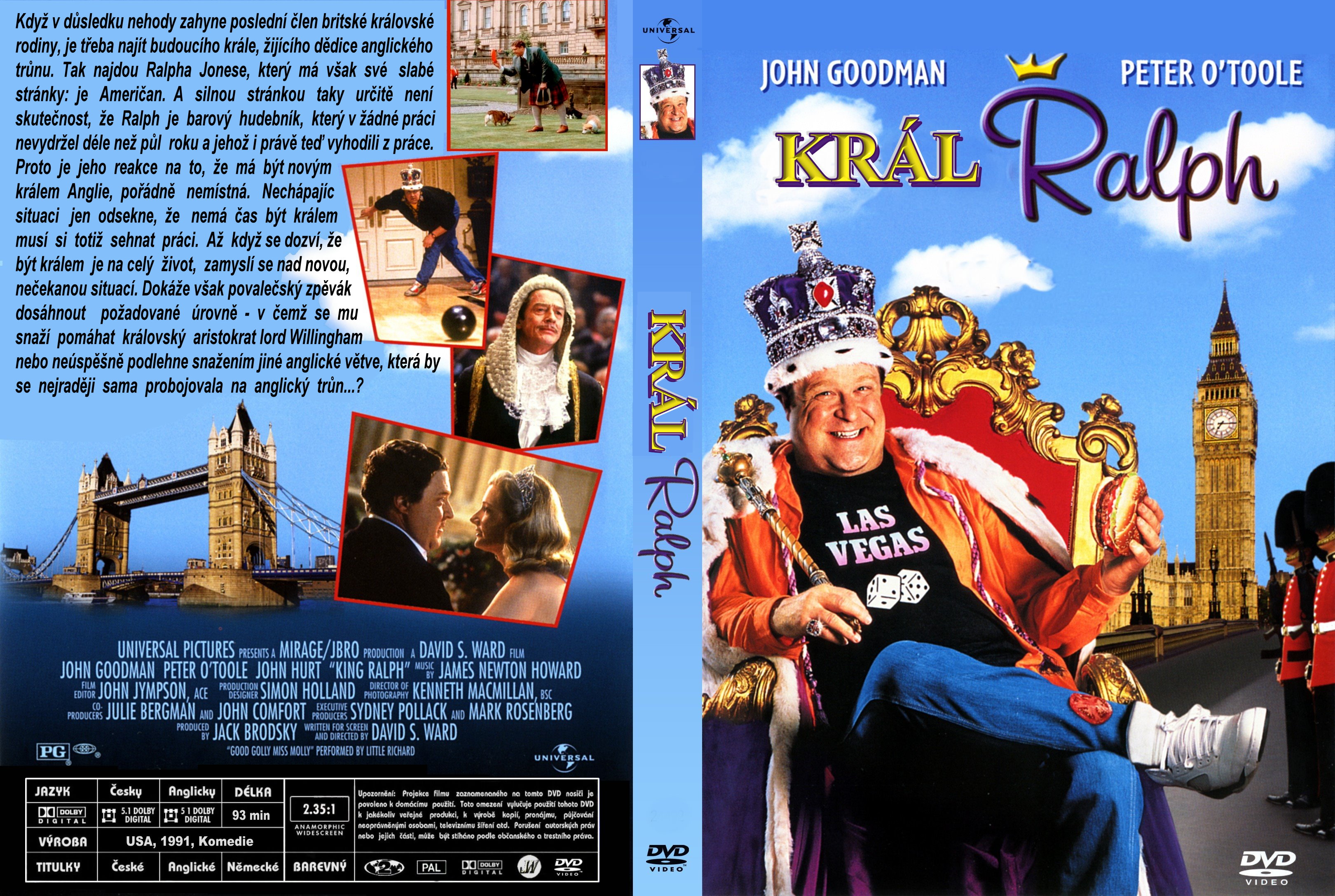 Delegeren helikopter inch COVERS.BOX.SK ::: King Ralph - high quality DVD / Blueray / Movie