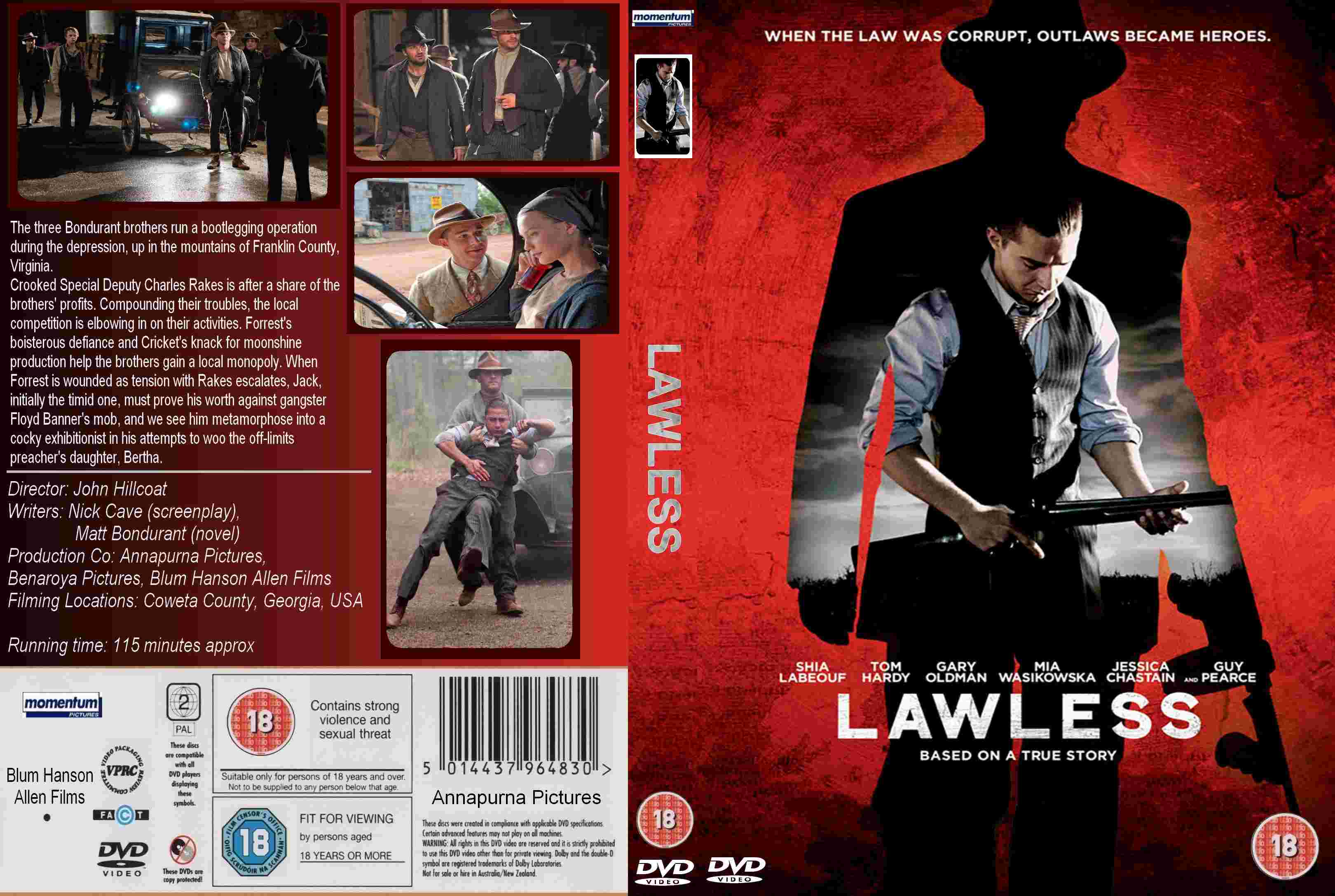 COVERS.BOX.SK ::: Lawless - high quality DVD / Blueray / Movie