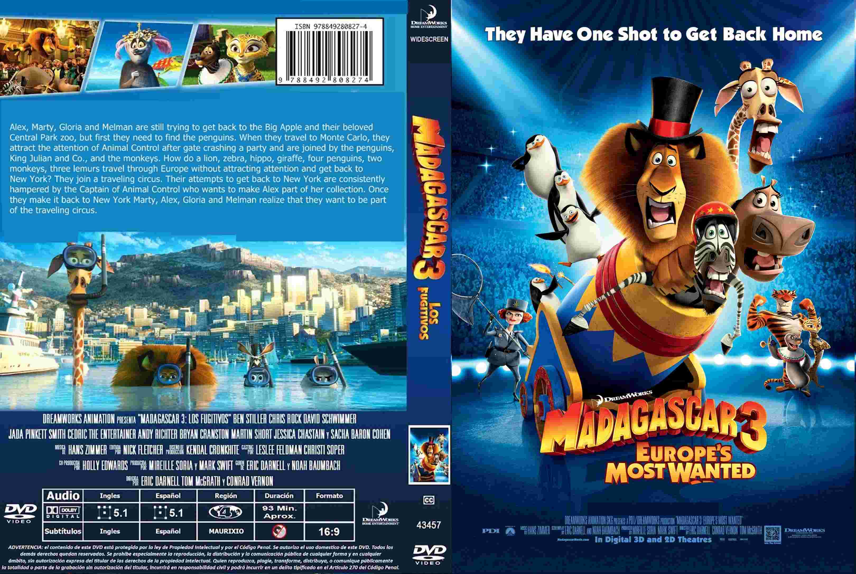 Madagascar 3 Full Movie Download