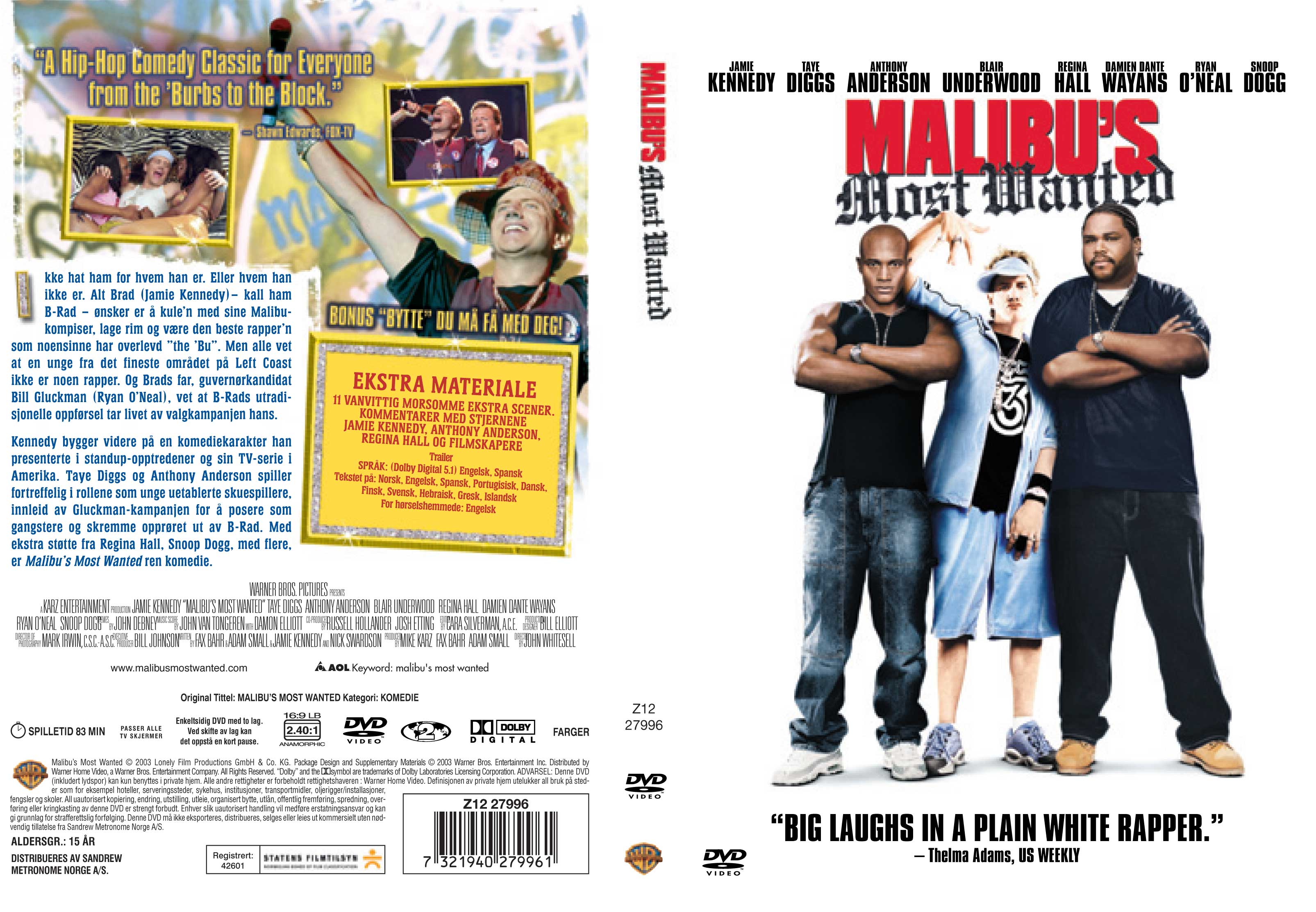 malibu\'s most wanted (2003) - front.