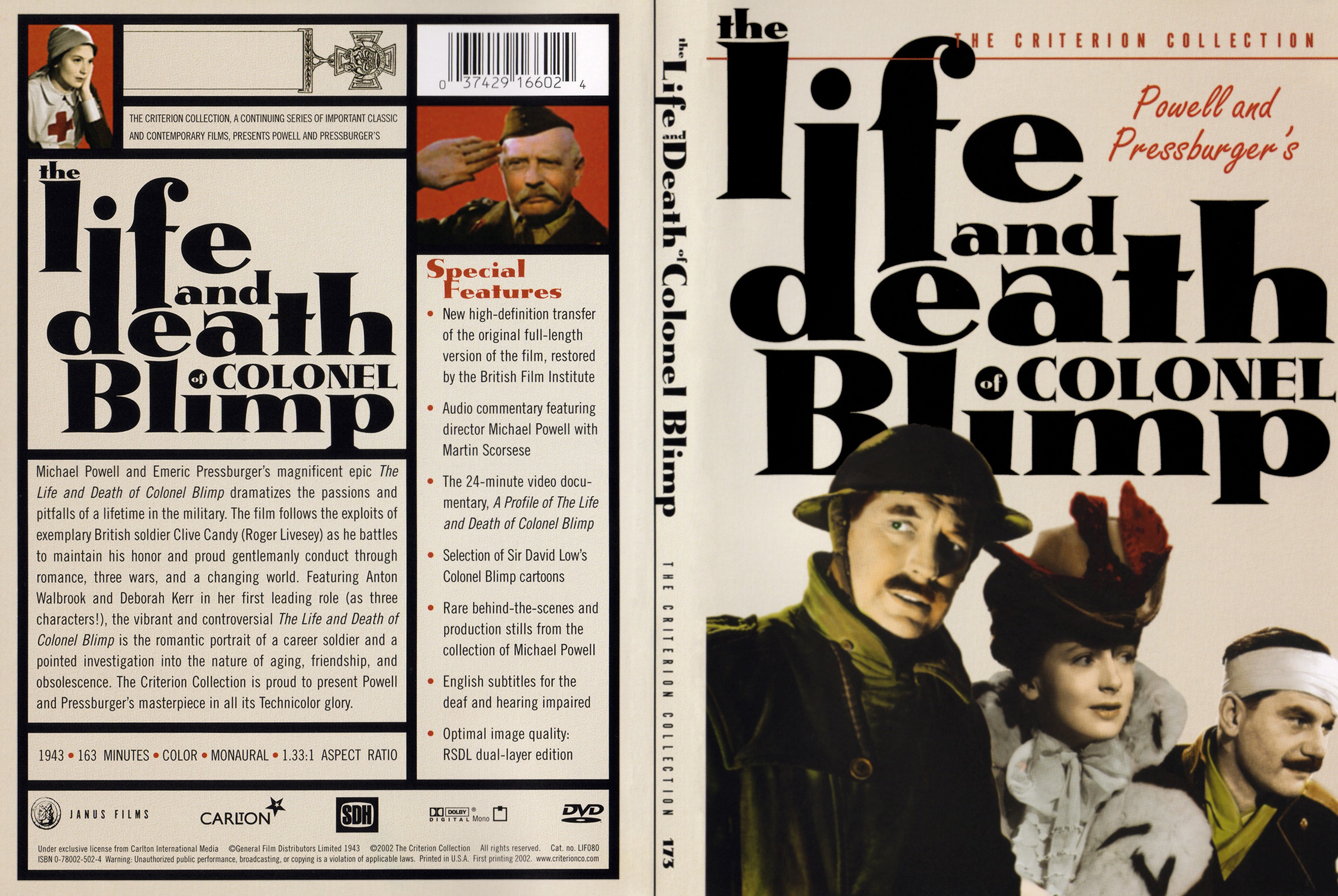 The Life And Death Of Colonel Blimp Poster