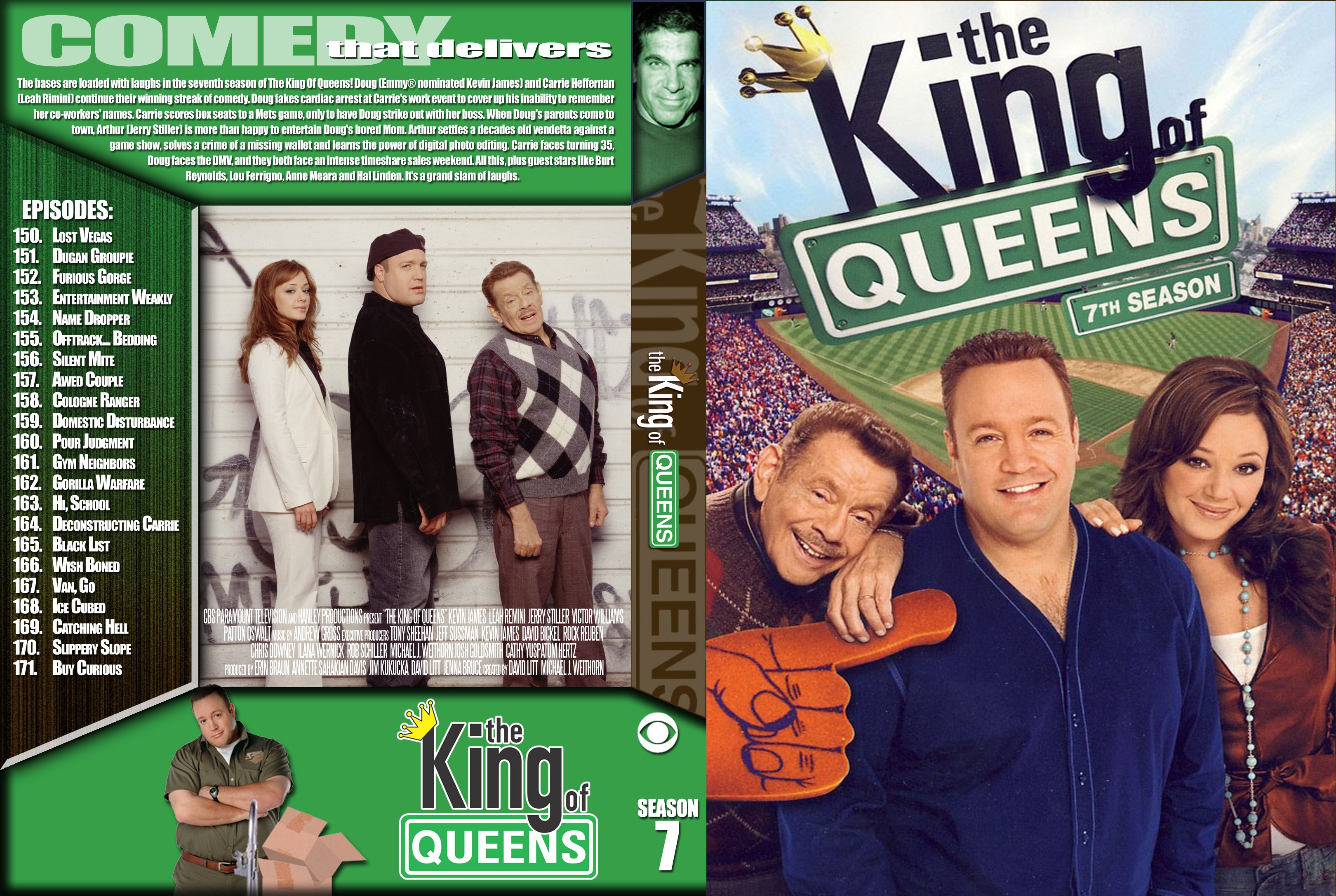 COVERS.BOX.SK ::: king of Queens season 7 - high quality DVD / Blueray /  Movie