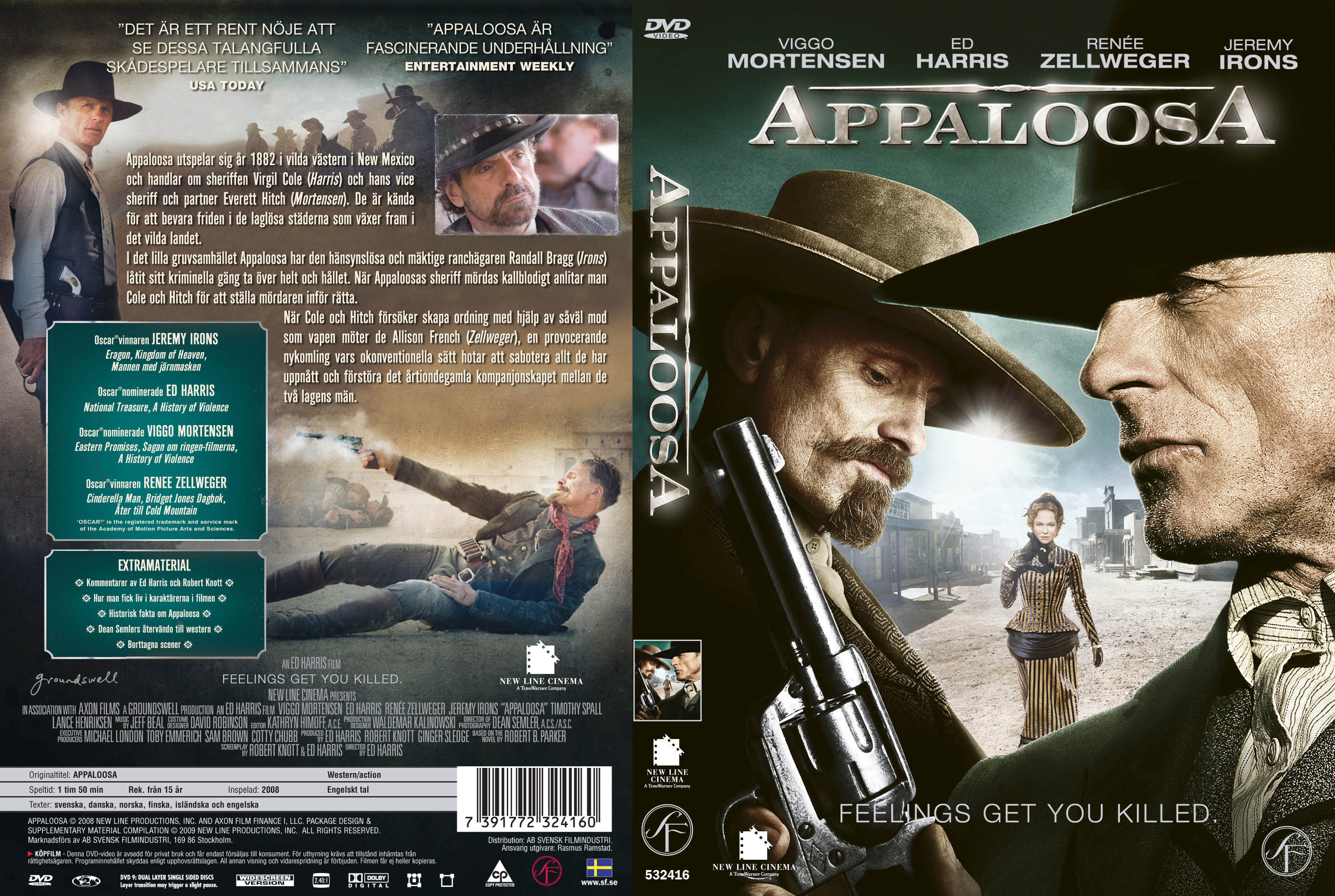 Covers Box Sk Appaloosa High Quality Dvd Blueray Movie