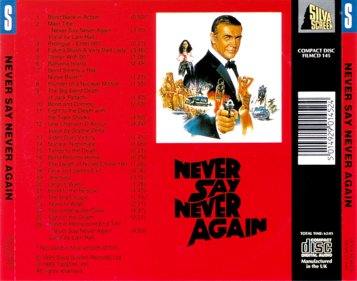 never say never again dvd cover