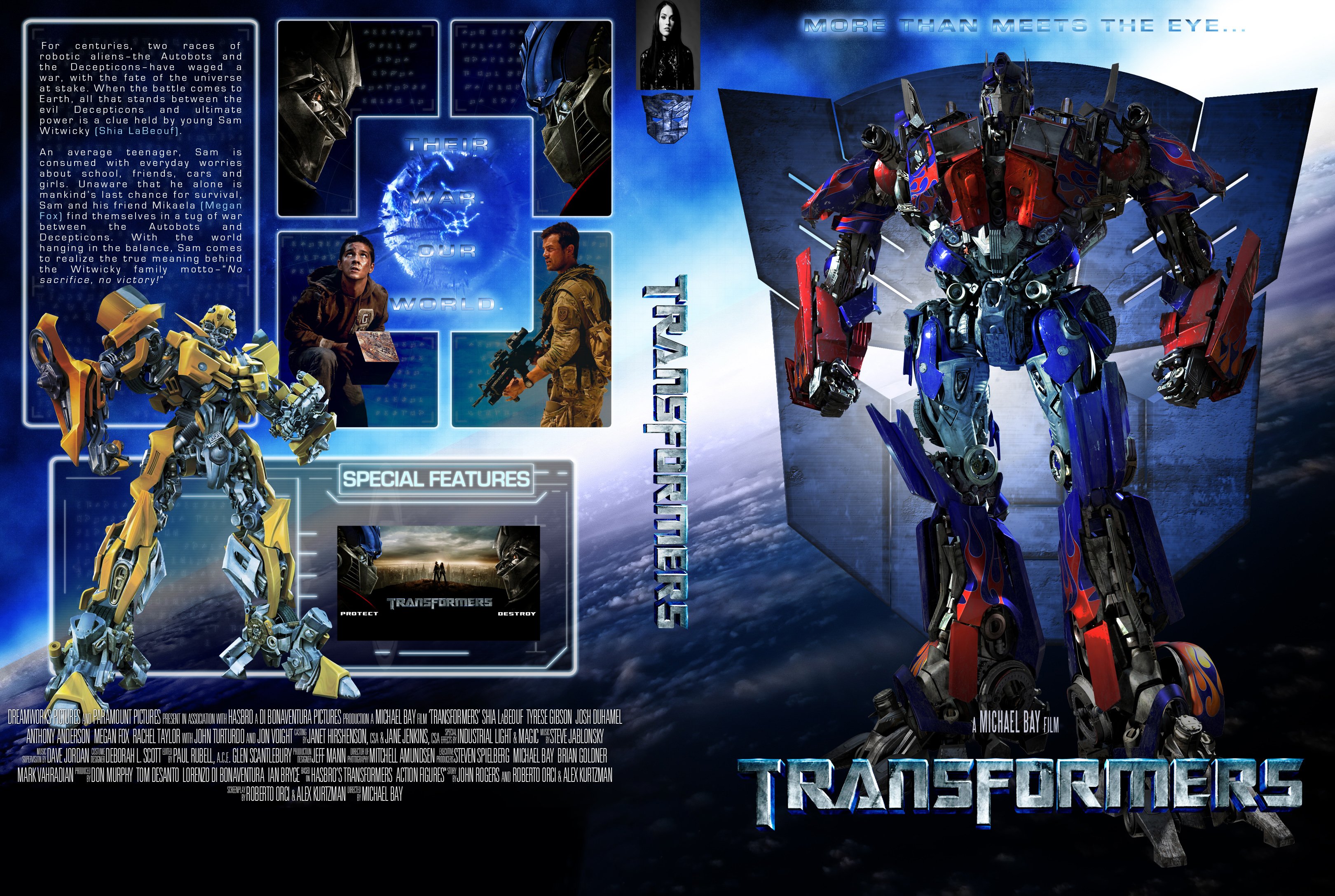 transformers 2007 dvd